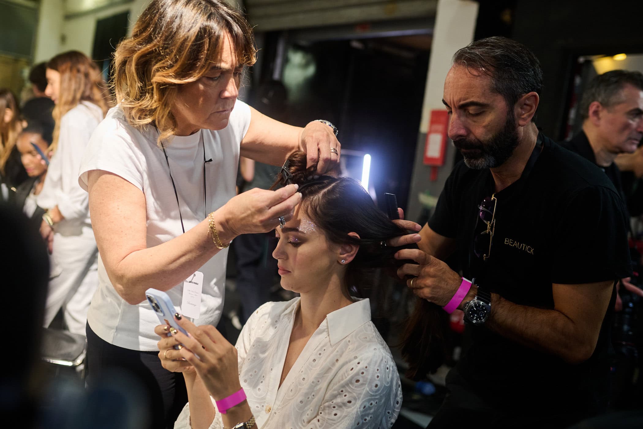 Alexis Mabille Fall 2024 Couture Fashion Show Backstage
