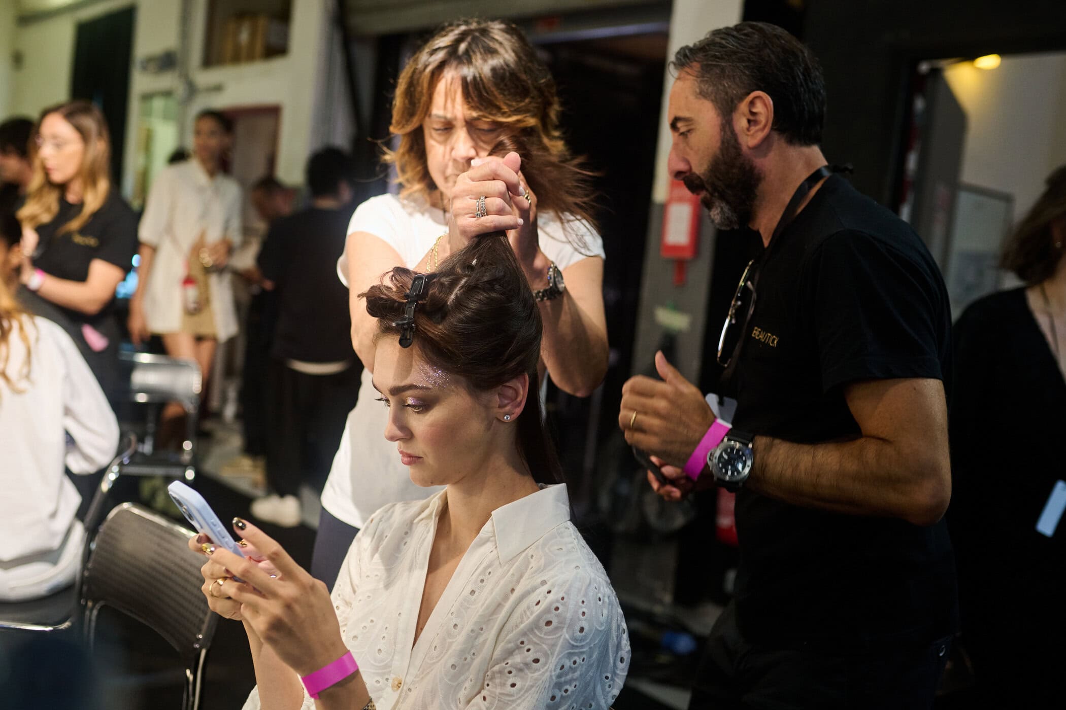 Alexis Mabille Fall 2024 Couture Fashion Show Backstage