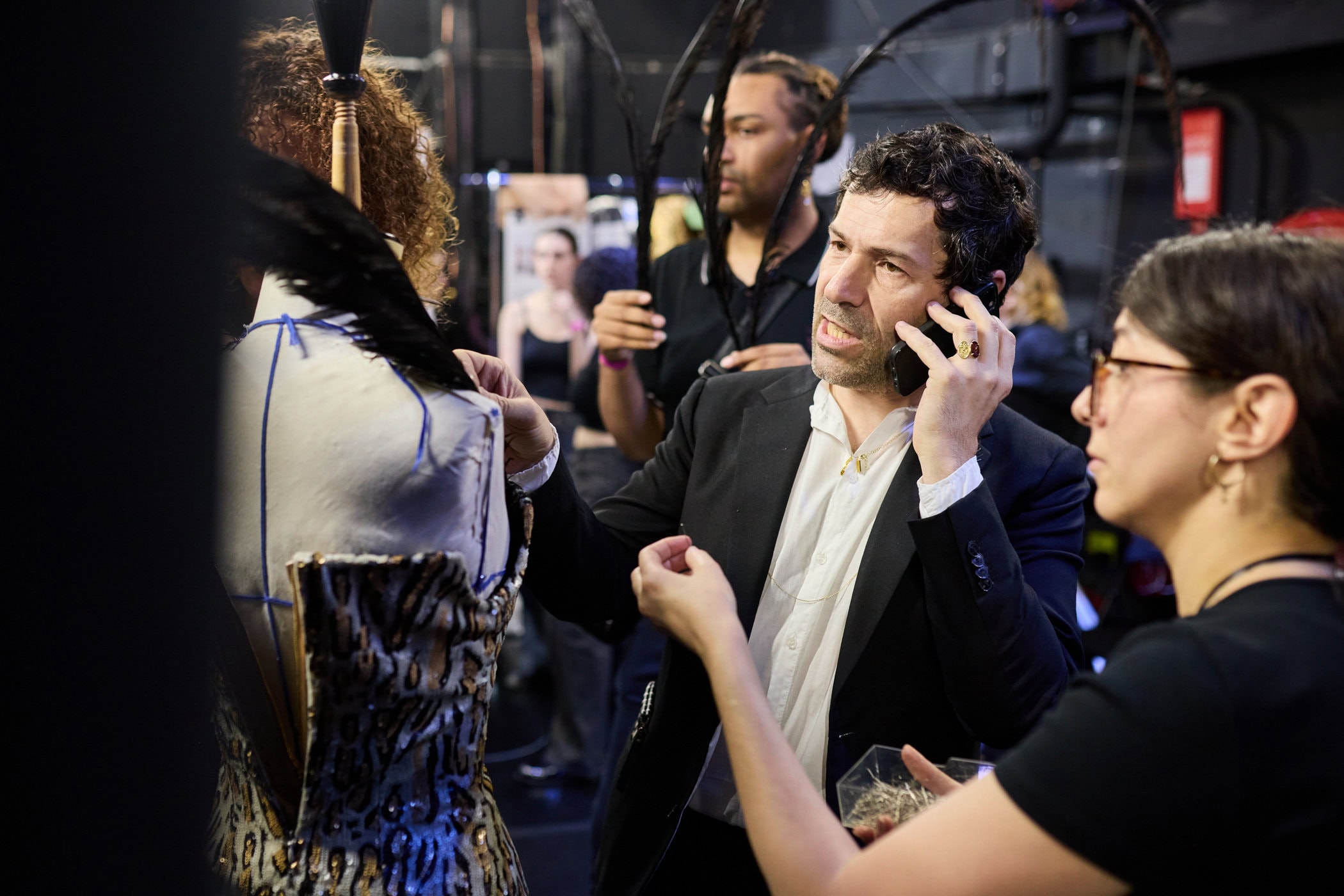 Alexis Mabille Fall 2024 Couture Fashion Show Backstage