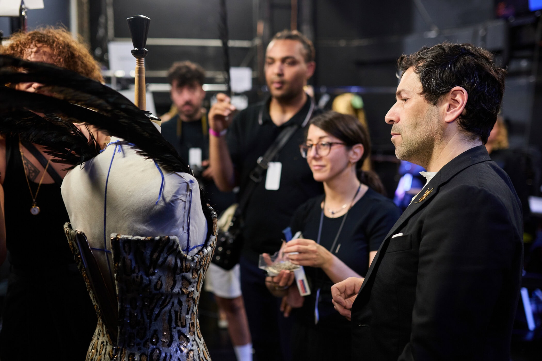 Alexis Mabille Fall 2024 Couture Fashion Show Backstage