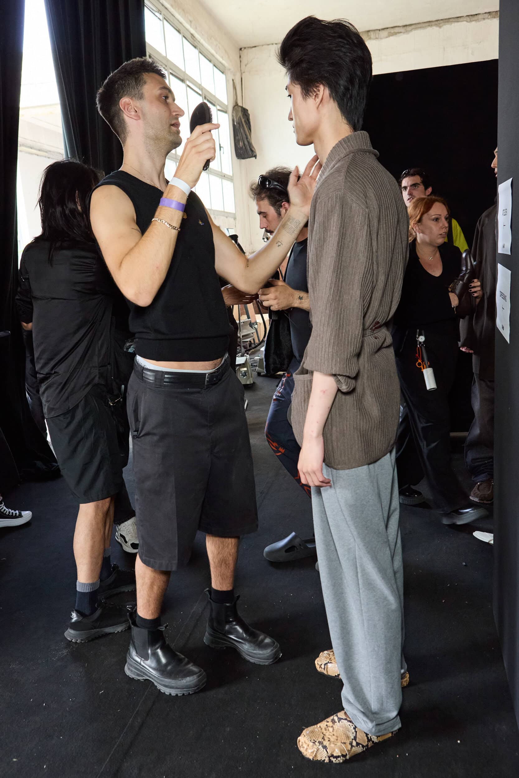 Magliano  Spring 2025 Men's Fashion Show Backstage