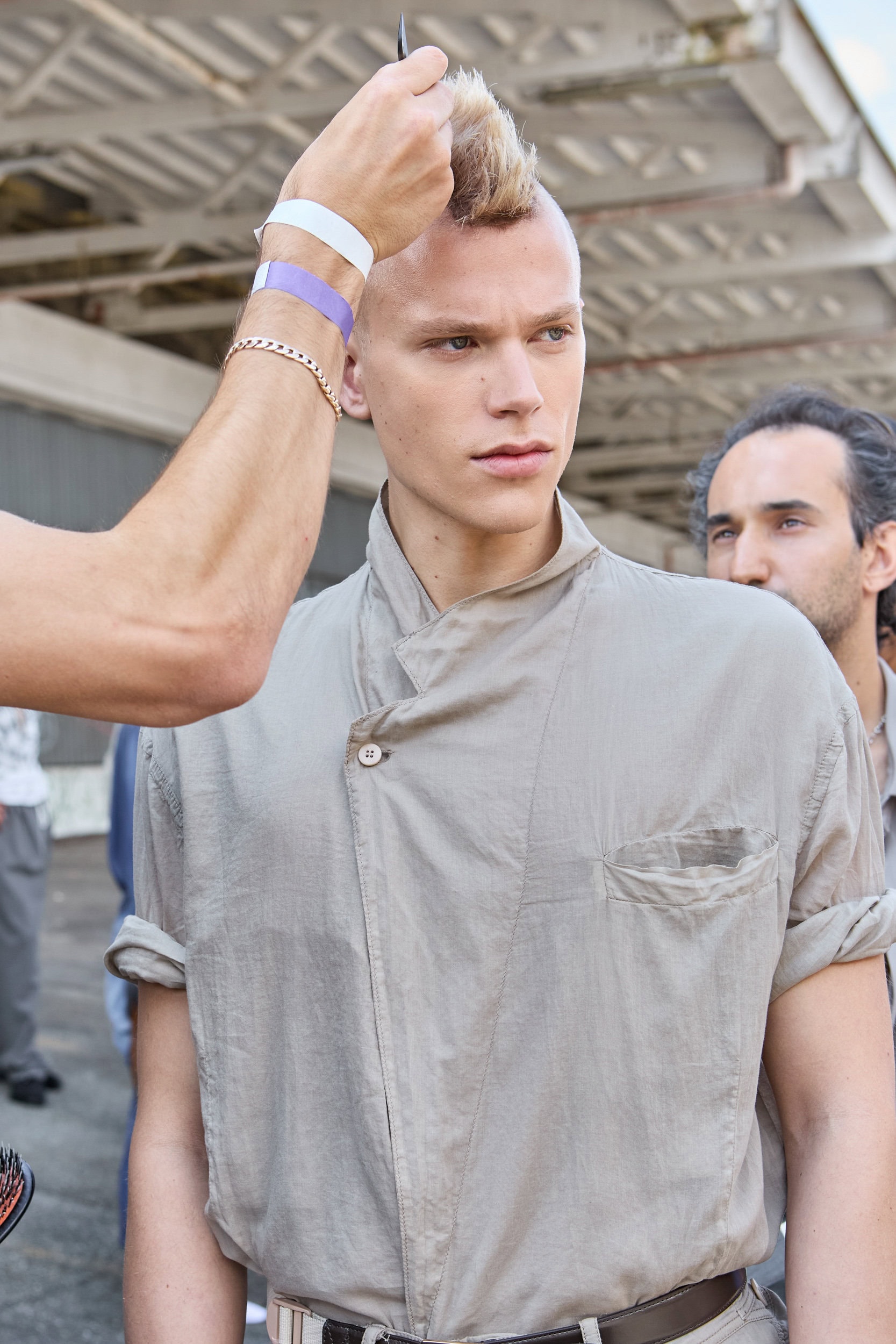 Magliano  Spring 2025 Men's Fashion Show Backstage