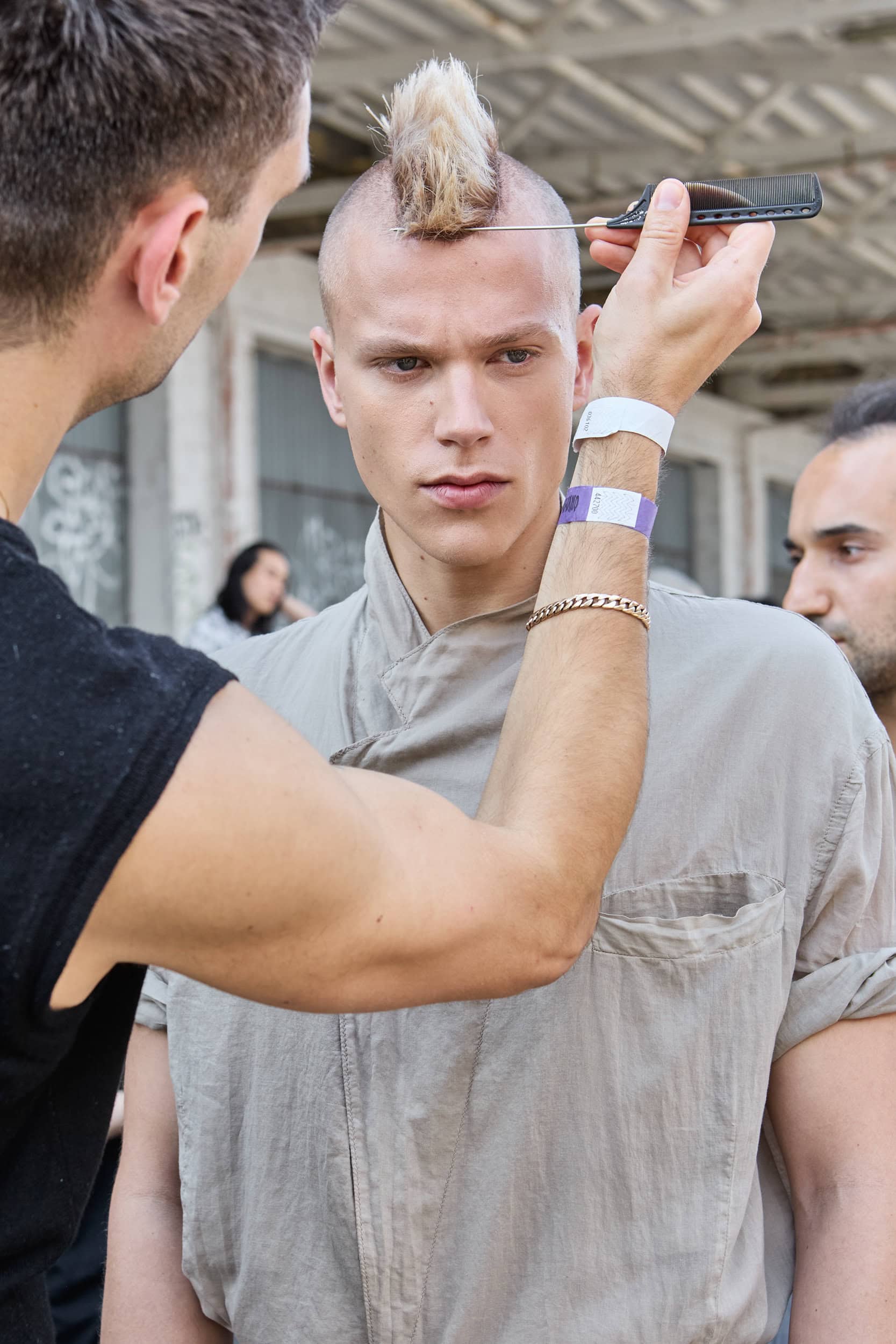 Magliano  Spring 2025 Men's Fashion Show Backstage