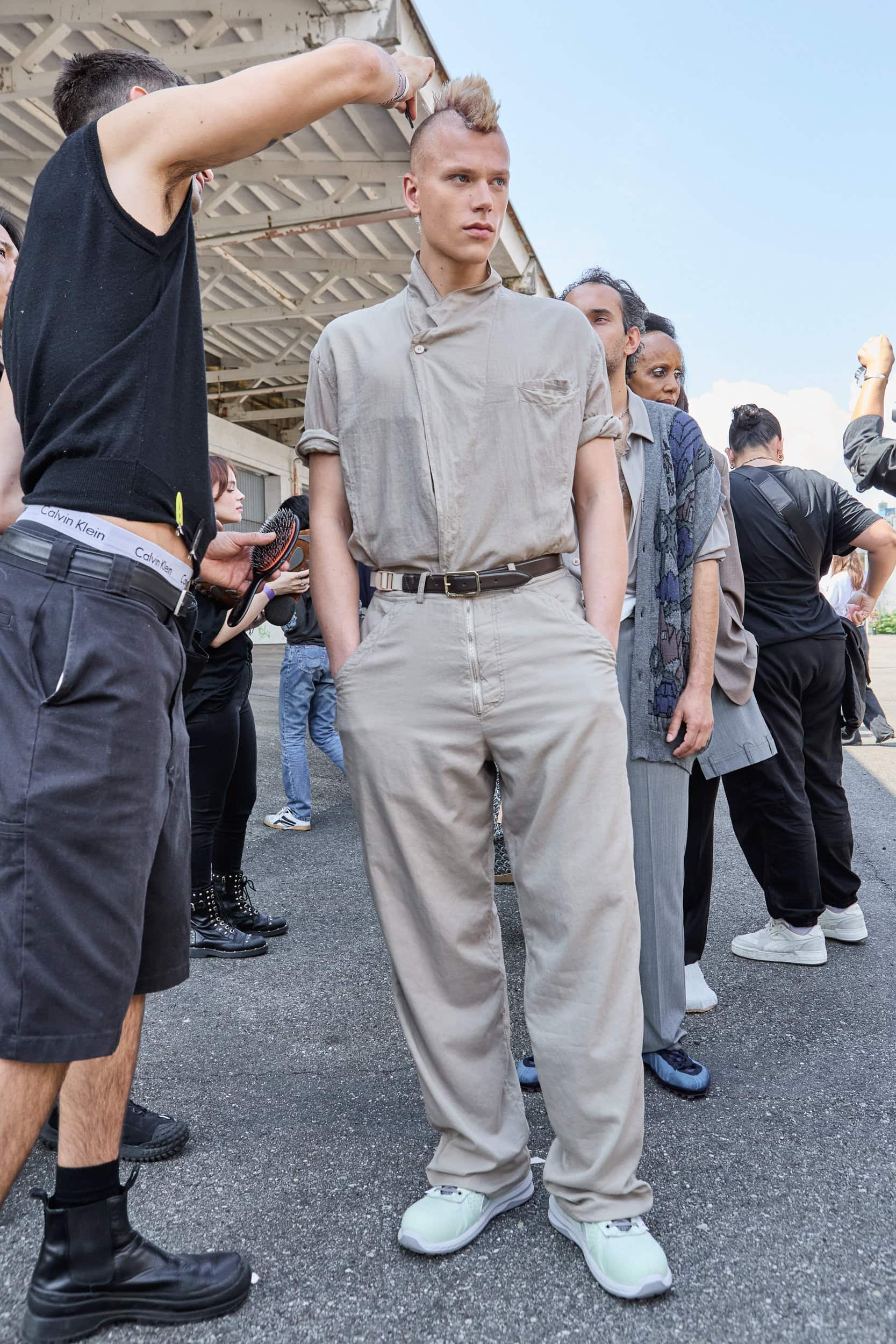 Magliano  Spring 2025 Men's Fashion Show Backstage