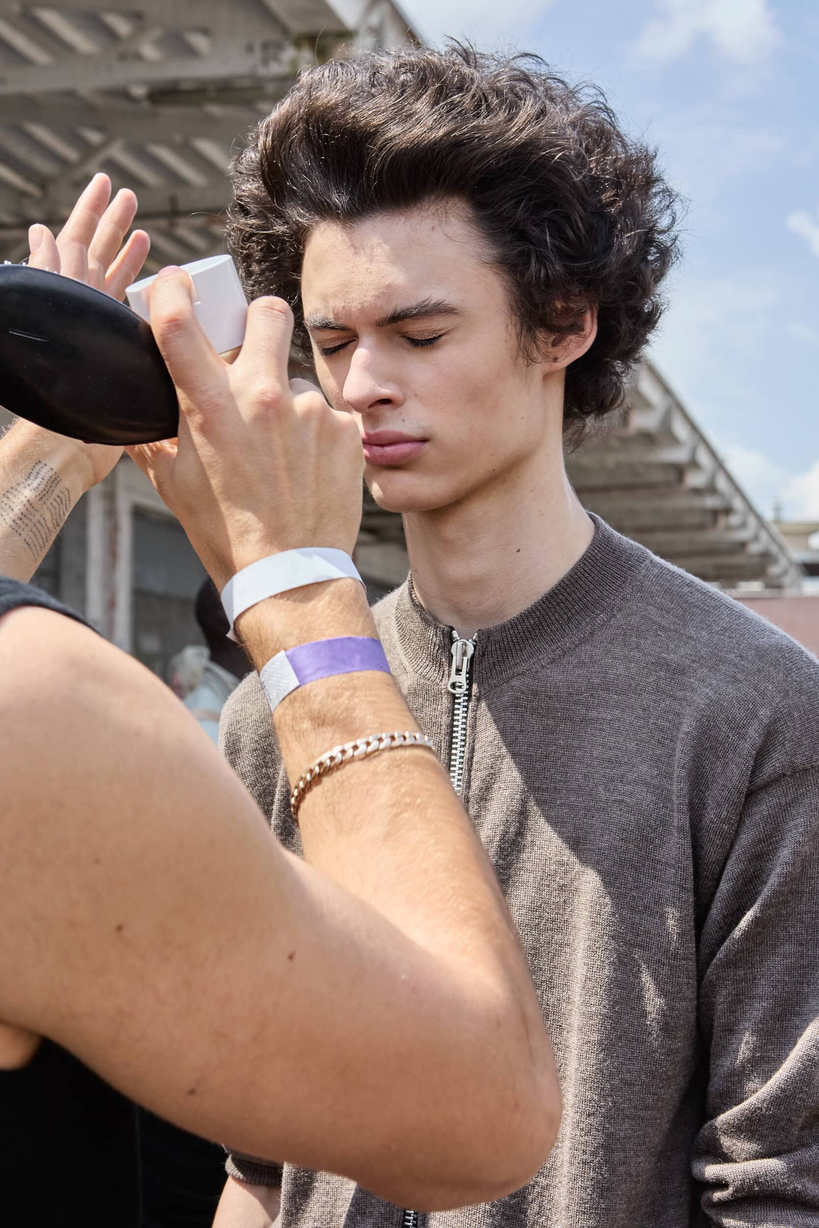 Magliano  Spring 2025 Men's Fashion Show Backstage