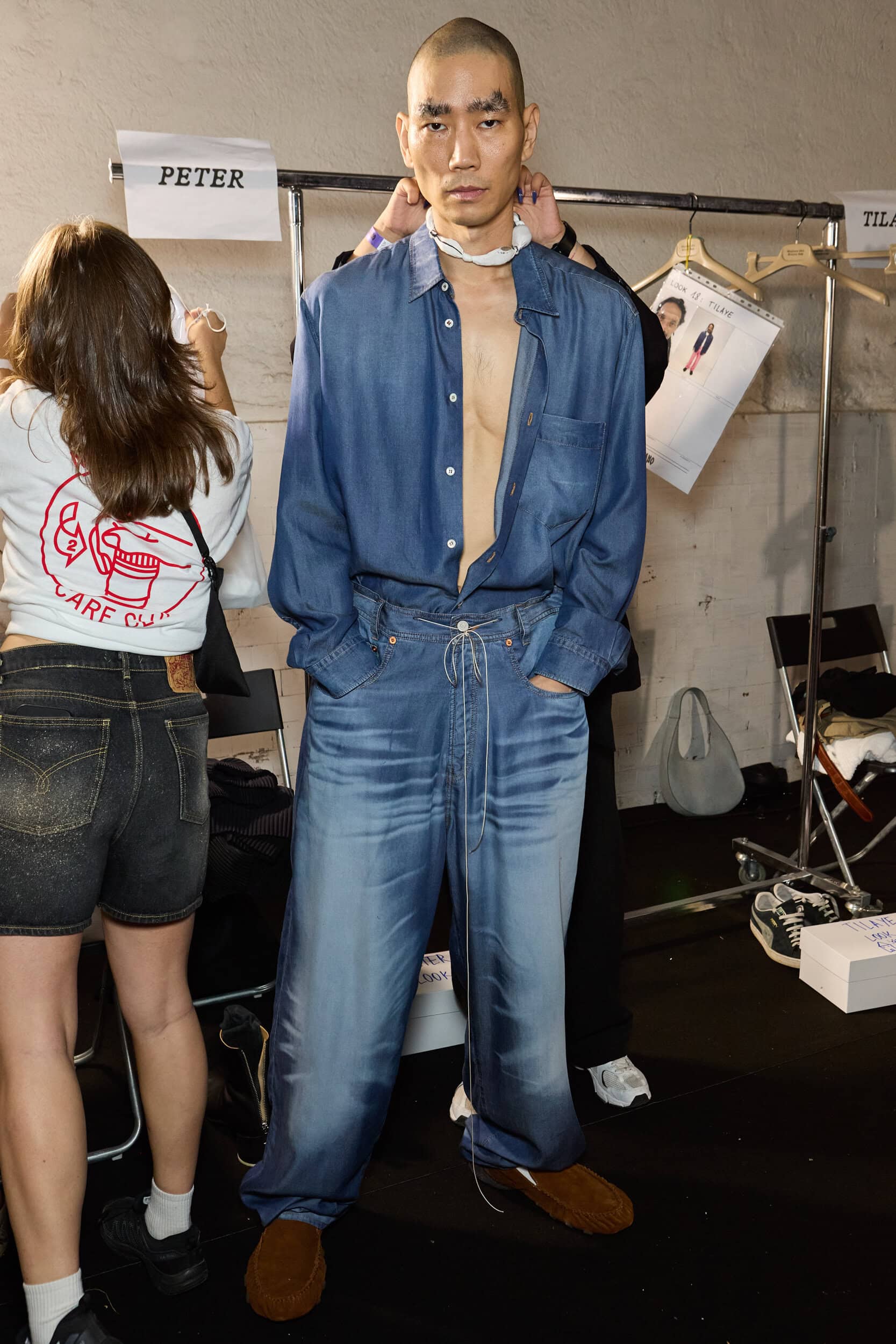 Magliano  Spring 2025 Men's Fashion Show Backstage