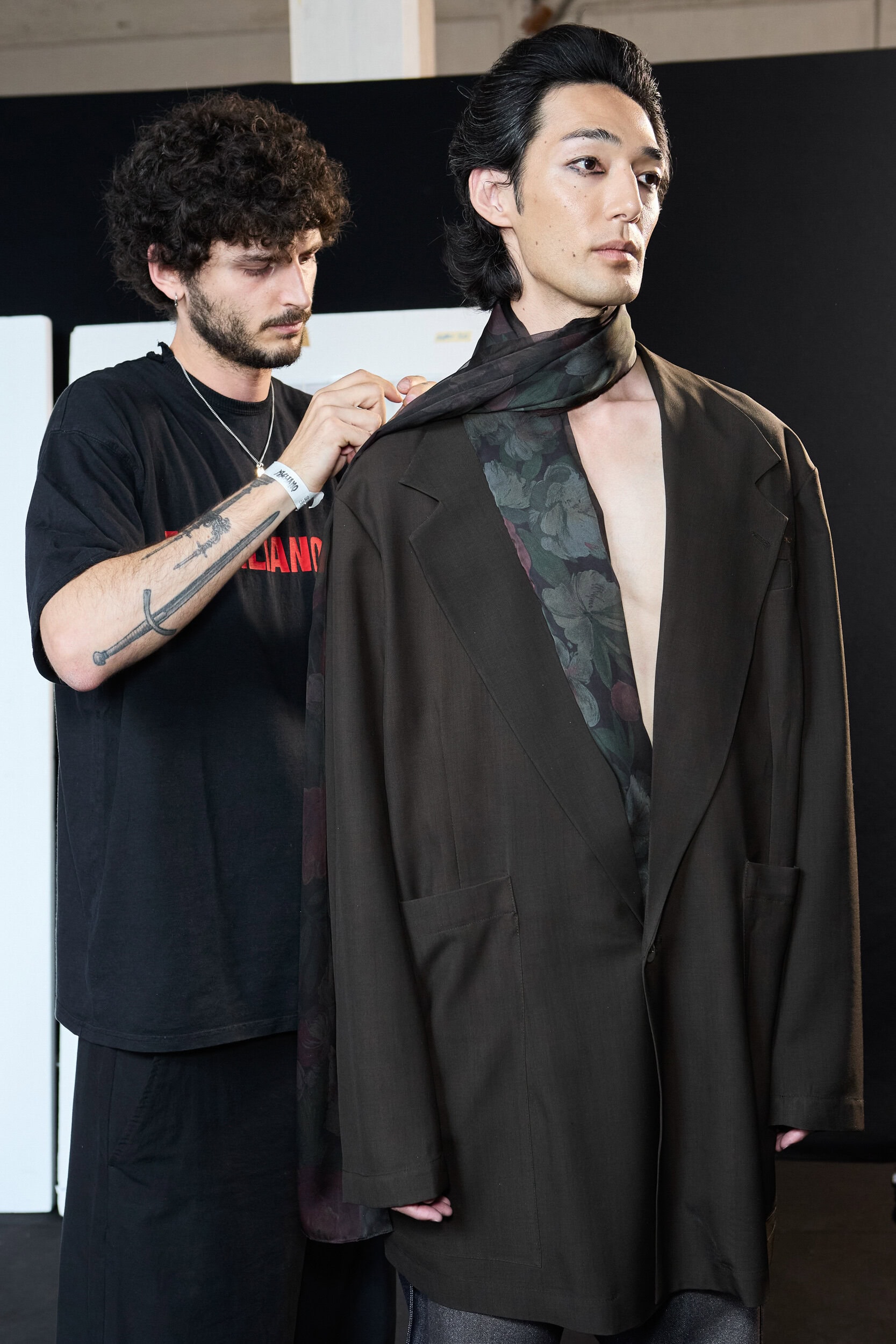 Magliano  Spring 2025 Men's Fashion Show Backstage