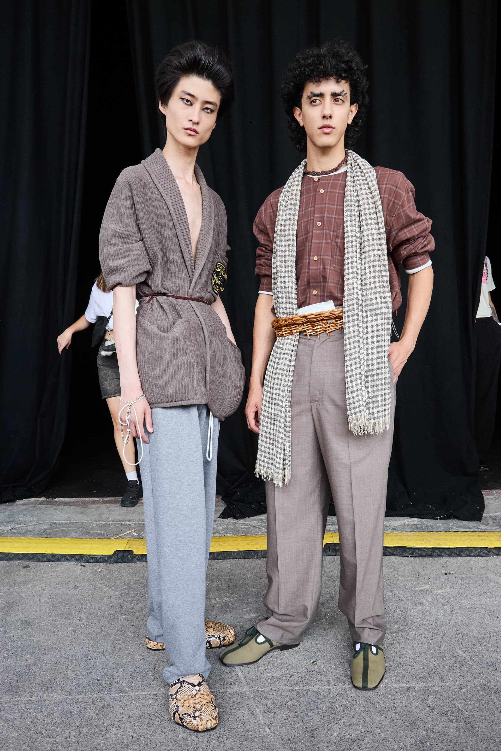 Magliano  Spring 2025 Men's Fashion Show Backstage