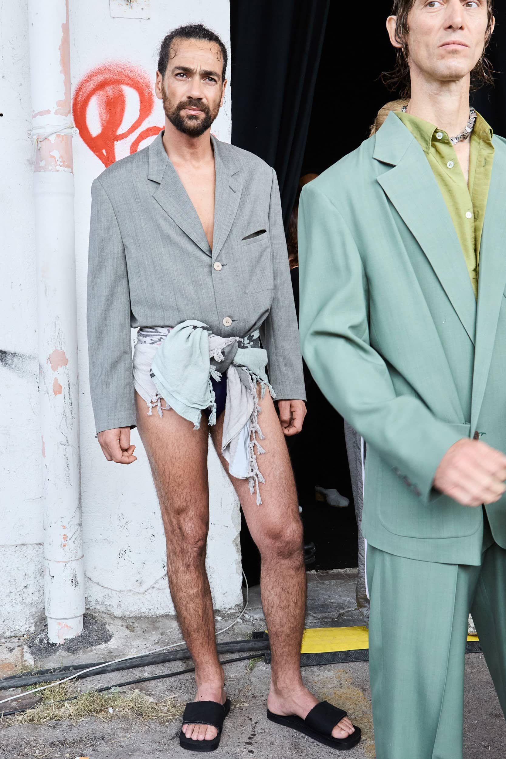 Magliano  Spring 2025 Men's Fashion Show Backstage