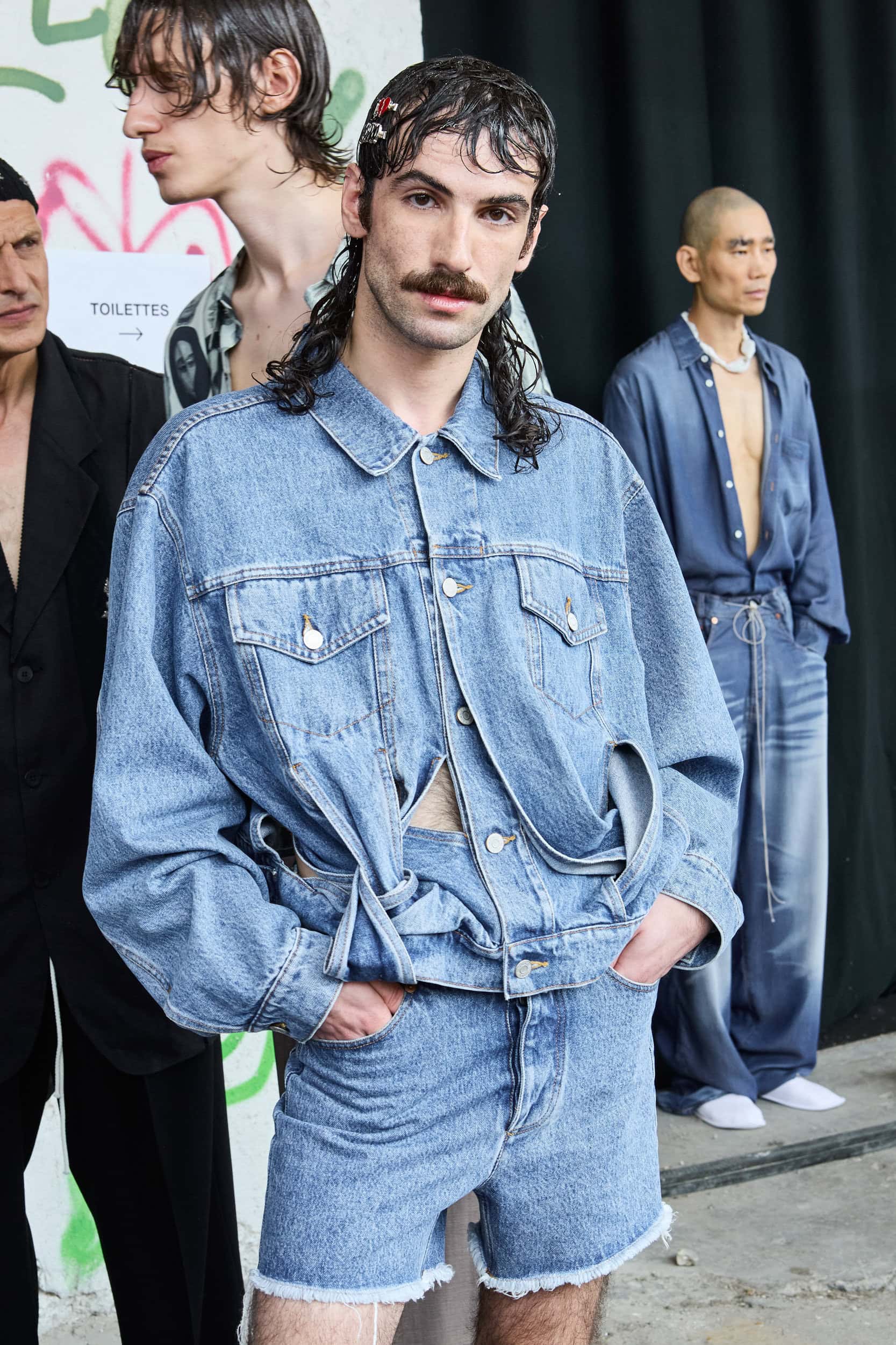 Magliano  Spring 2025 Men's Fashion Show Backstage