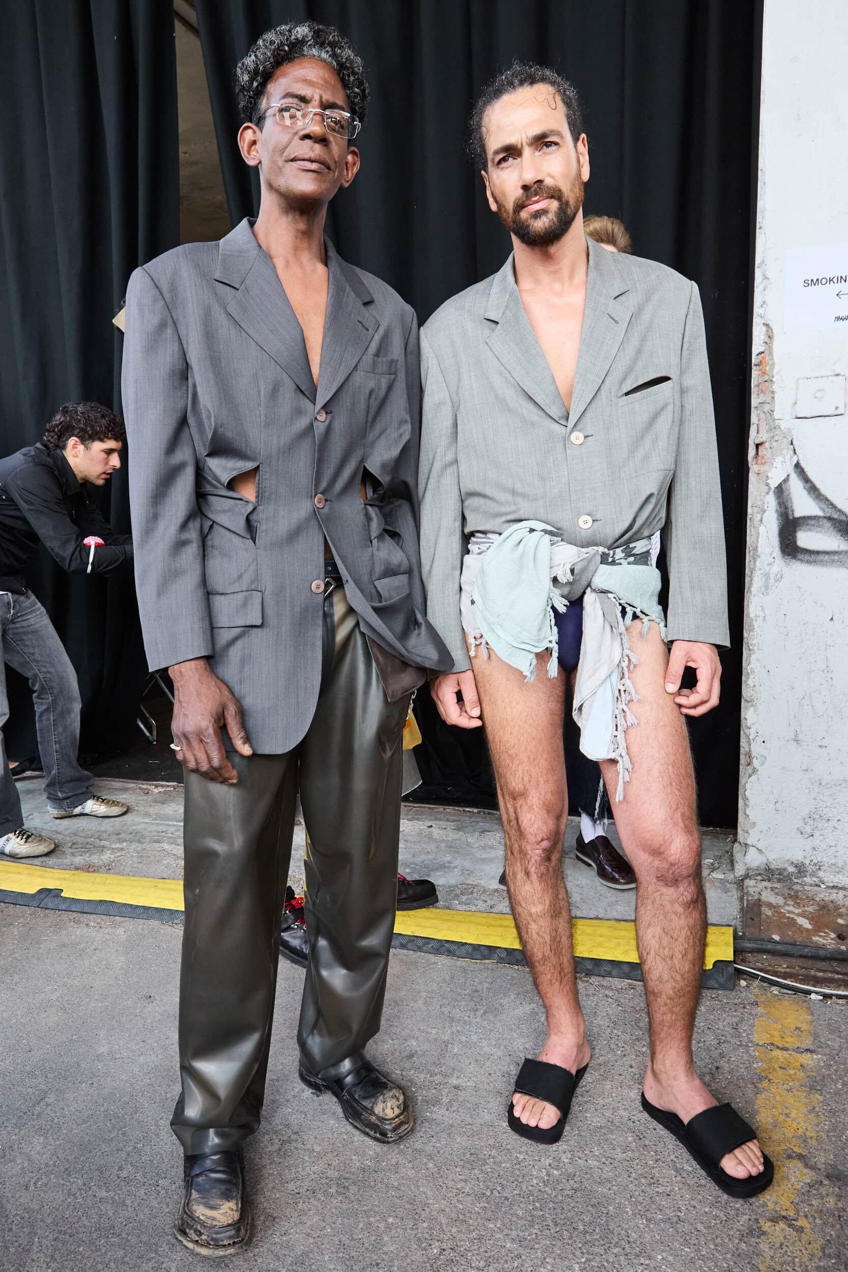 Magliano  Spring 2025 Men's Fashion Show Backstage