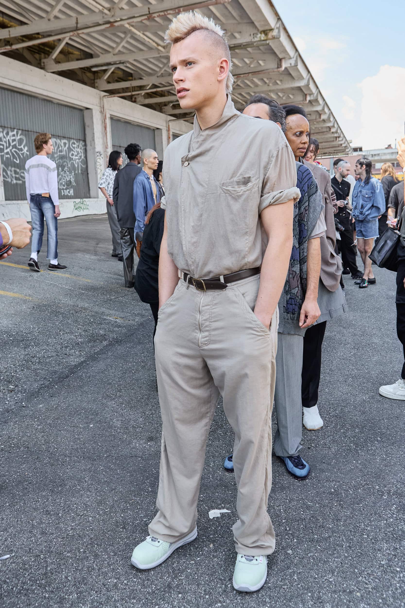 Magliano  Spring 2025 Men's Fashion Show Backstage