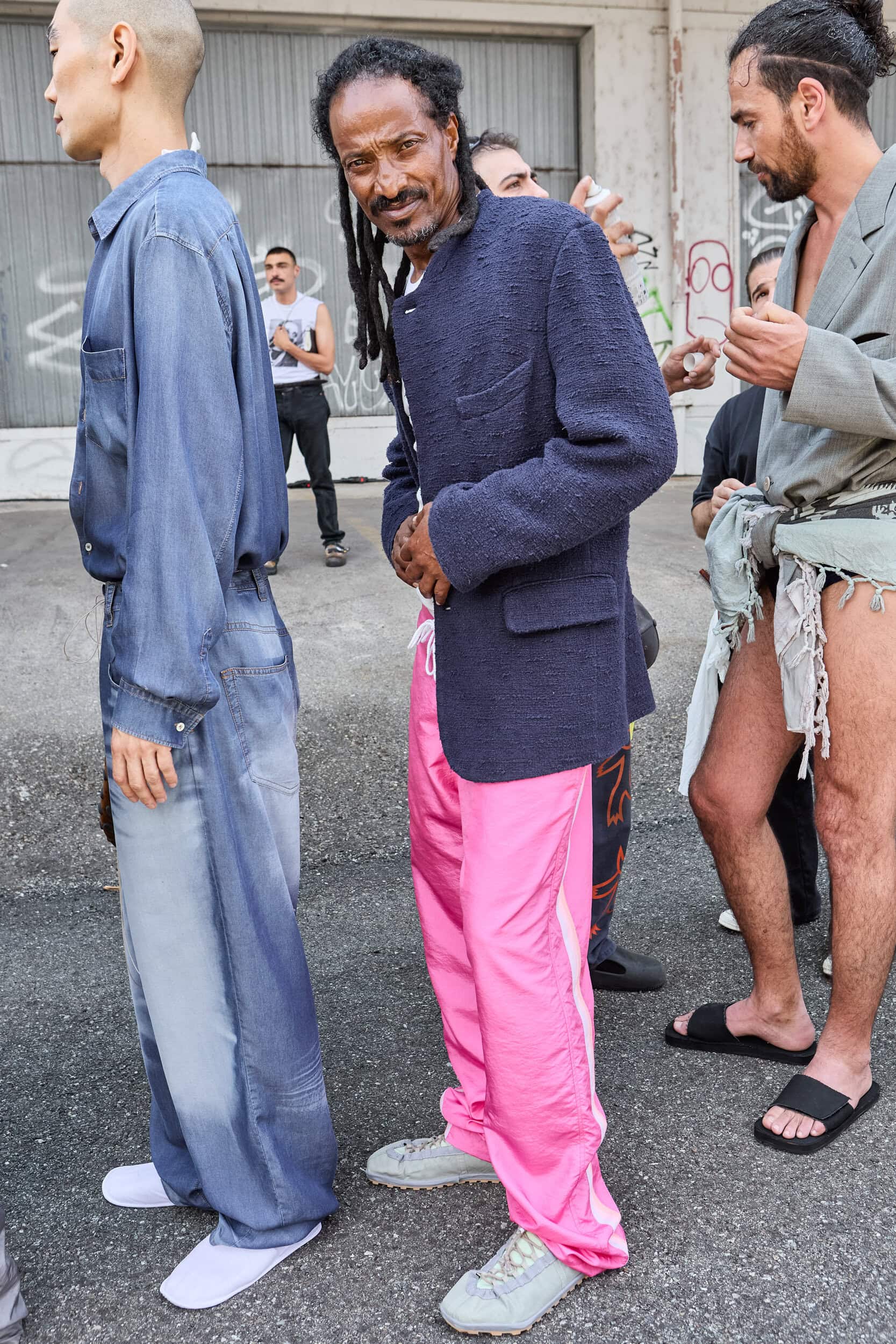 Magliano  Spring 2025 Men's Fashion Show Backstage