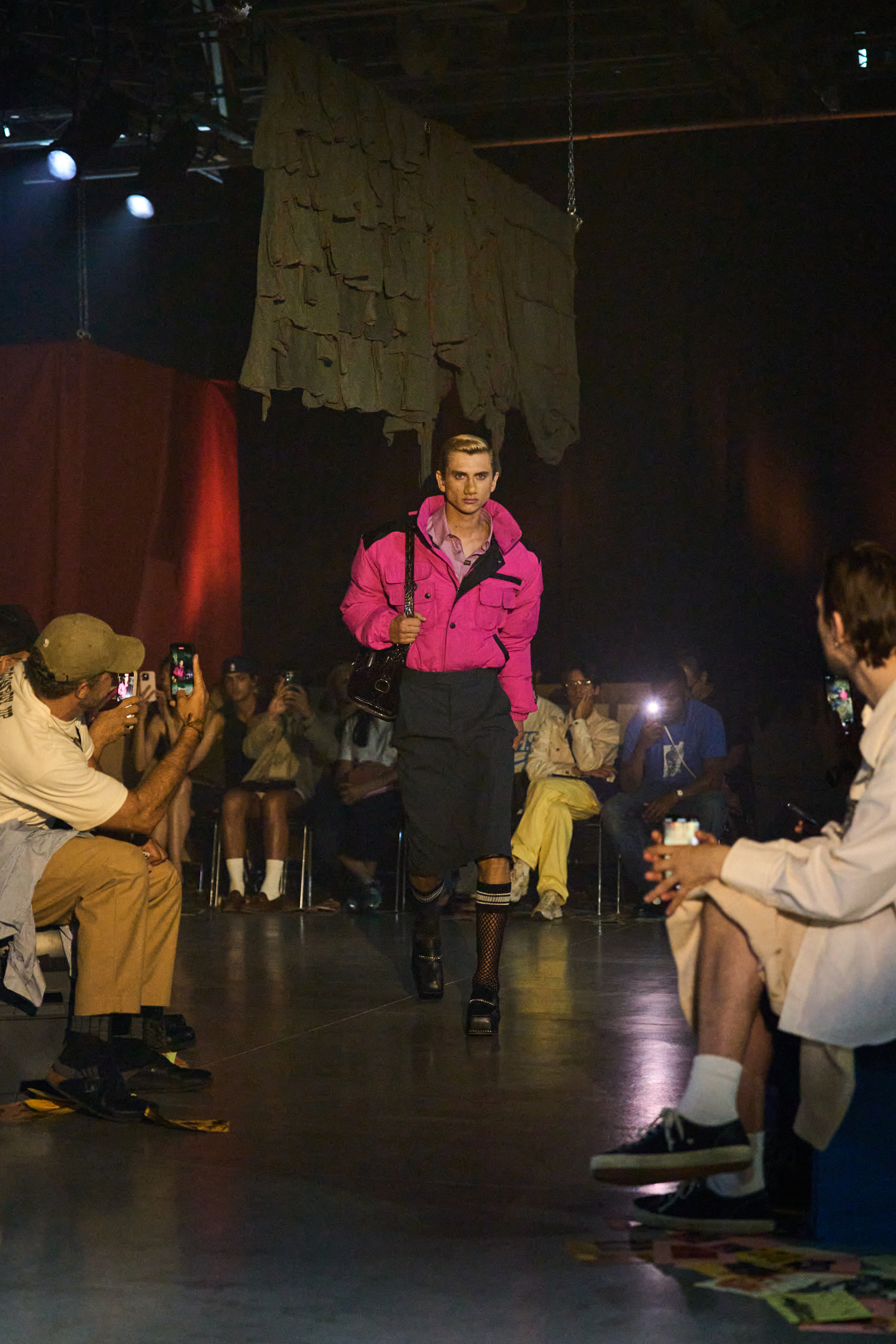 Martine Rose  Spring 2025 Men's Fashion Show Atmosphere