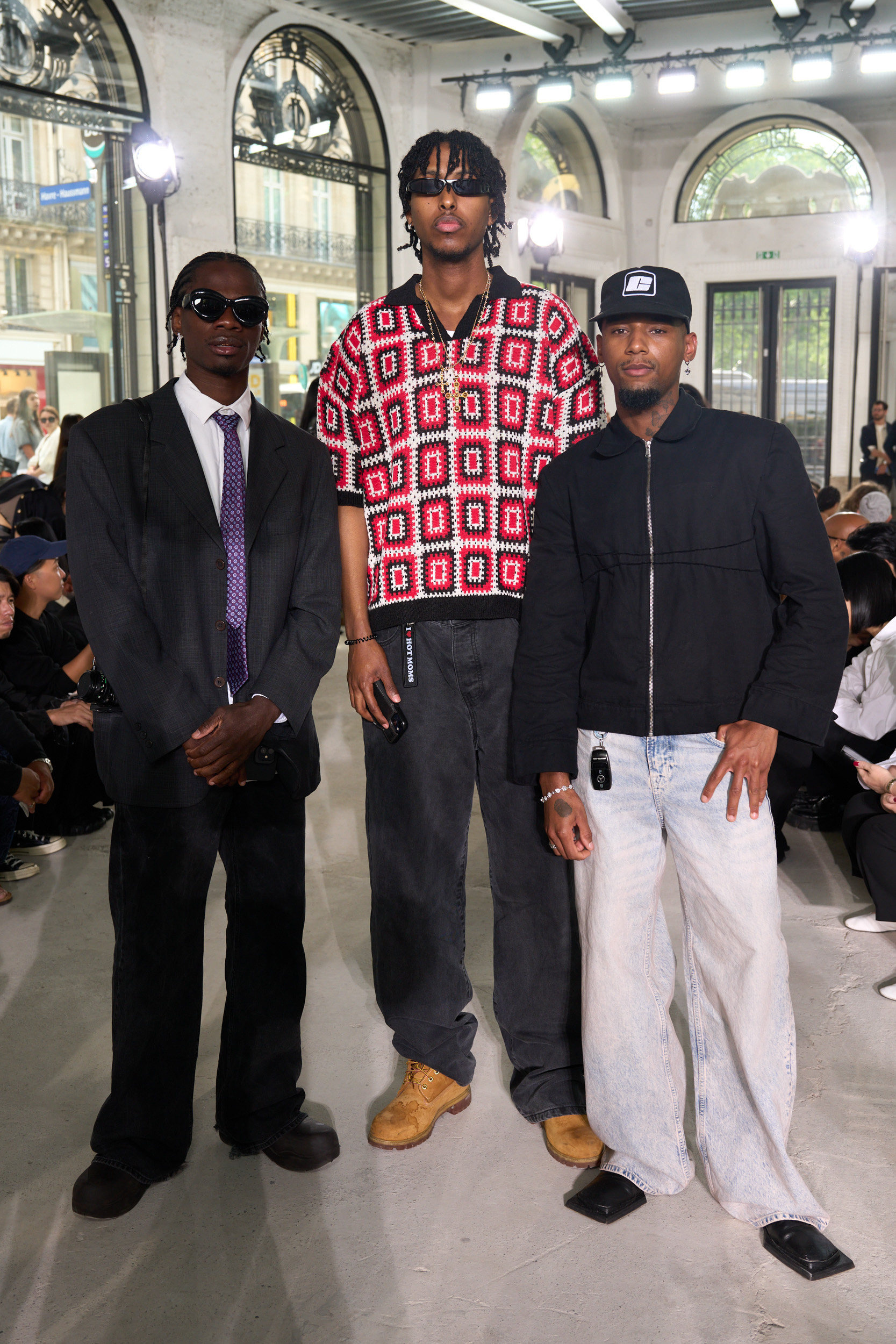 Masu  Spring 2025 Men's Fashion Show Front Row