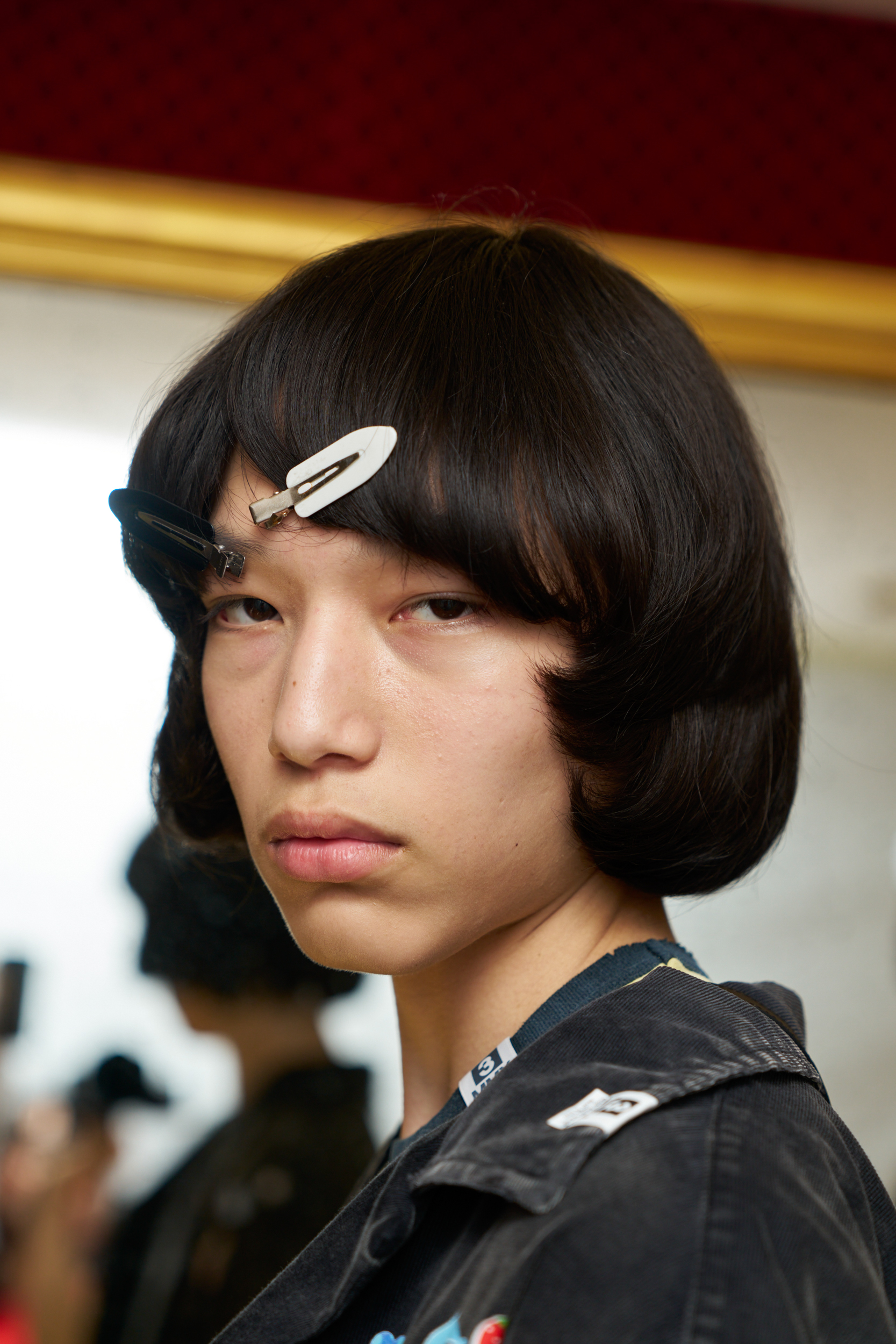 Maison Mihara Yasuhiro  Spring 2025 Men's Fashion Show Backstage