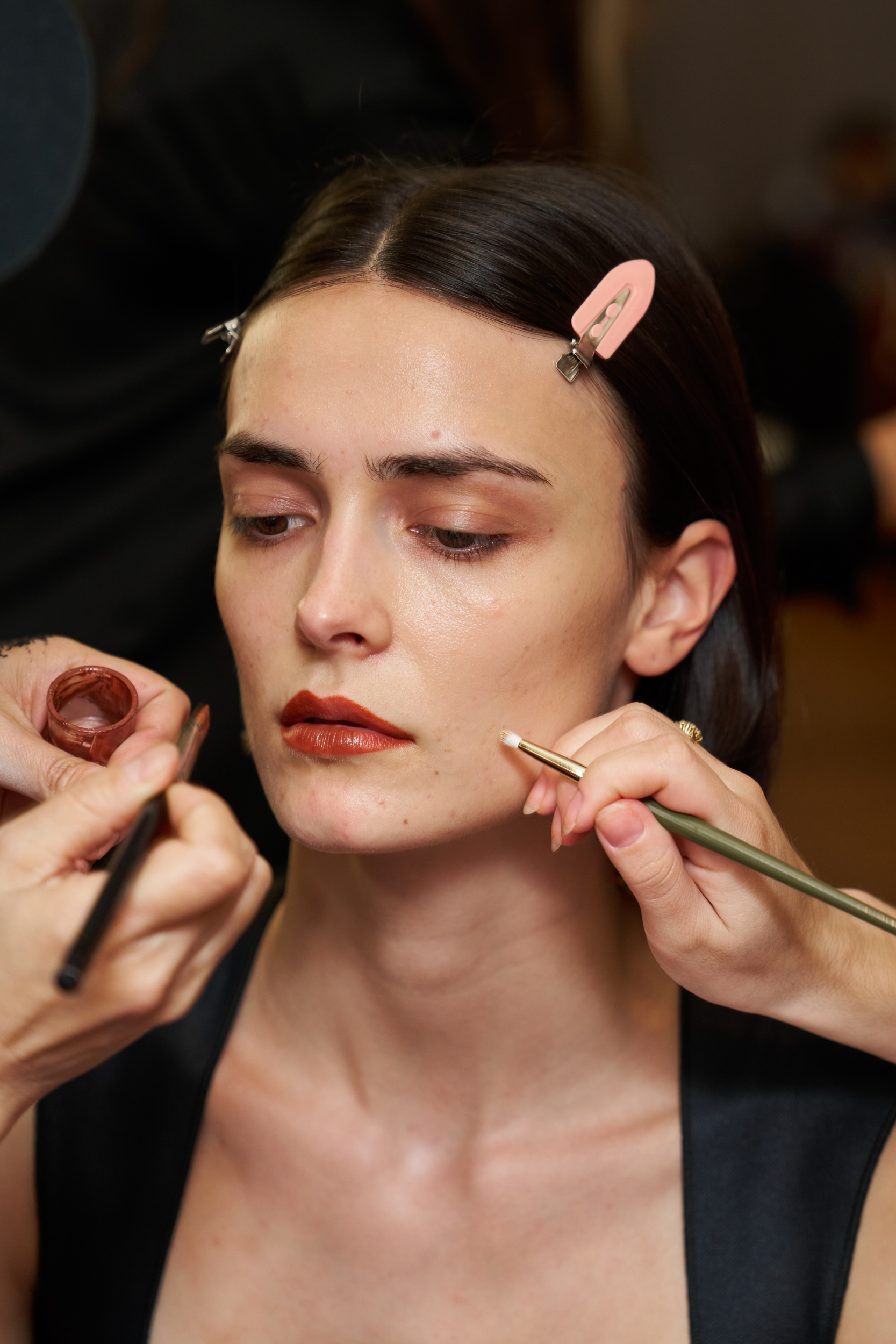 Maison Mihara Yasuhiro  Spring 2025 Men's Fashion Show Backstage