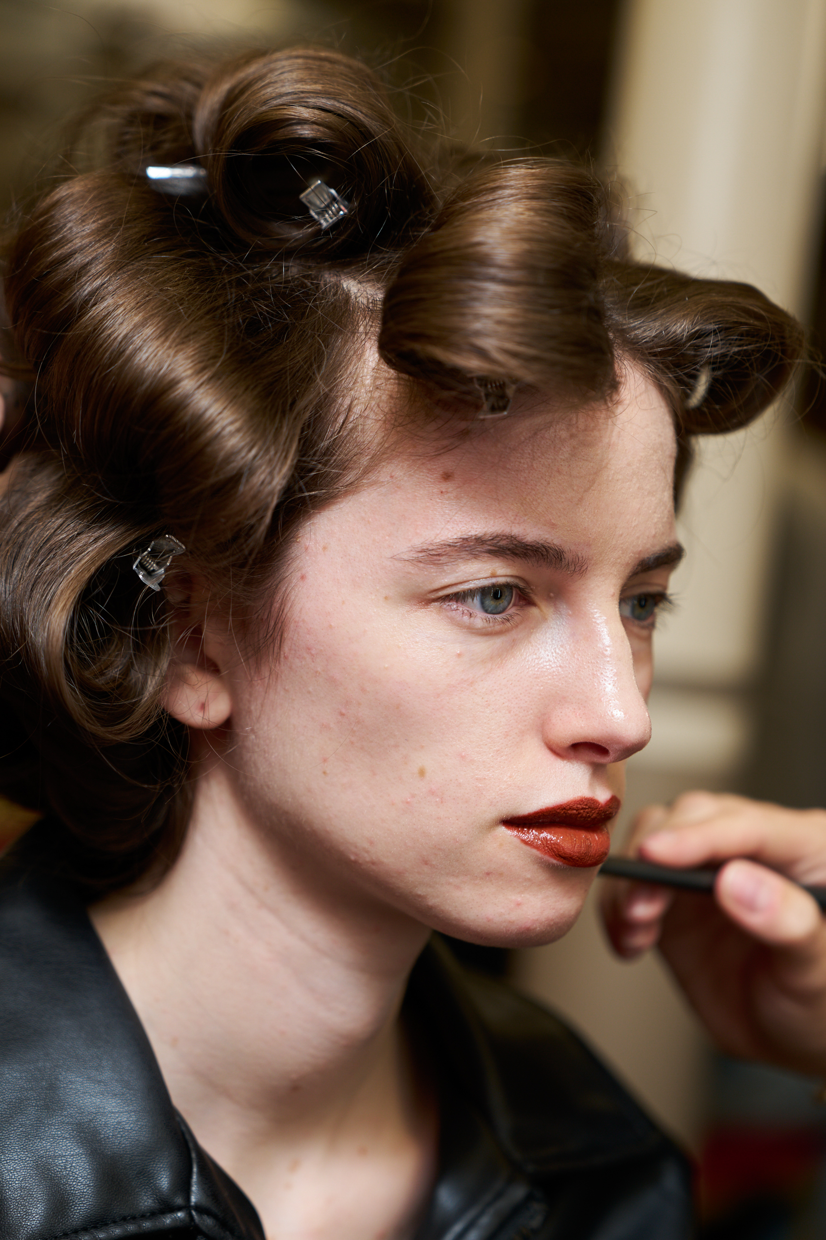 Maison Mihara Yasuhiro  Spring 2025 Men's Fashion Show Backstage