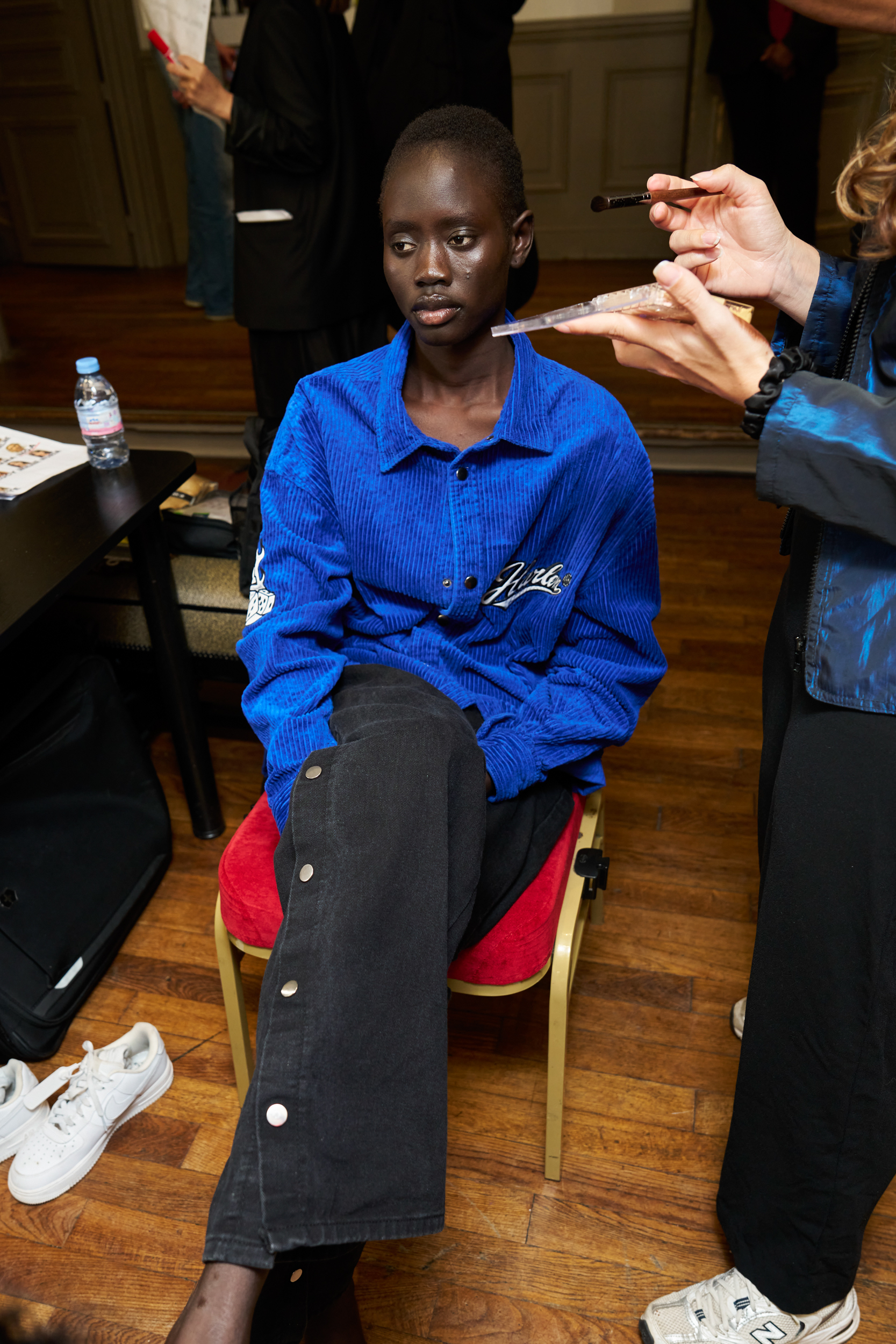 Maison Mihara Yasuhiro  Spring 2025 Men's Fashion Show Backstage