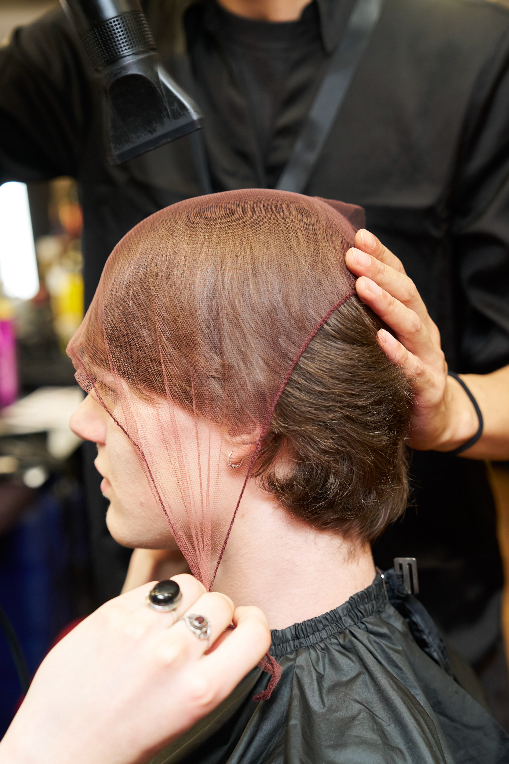 Maison Mihara Yasuhiro  Spring 2025 Men's Fashion Show Backstage