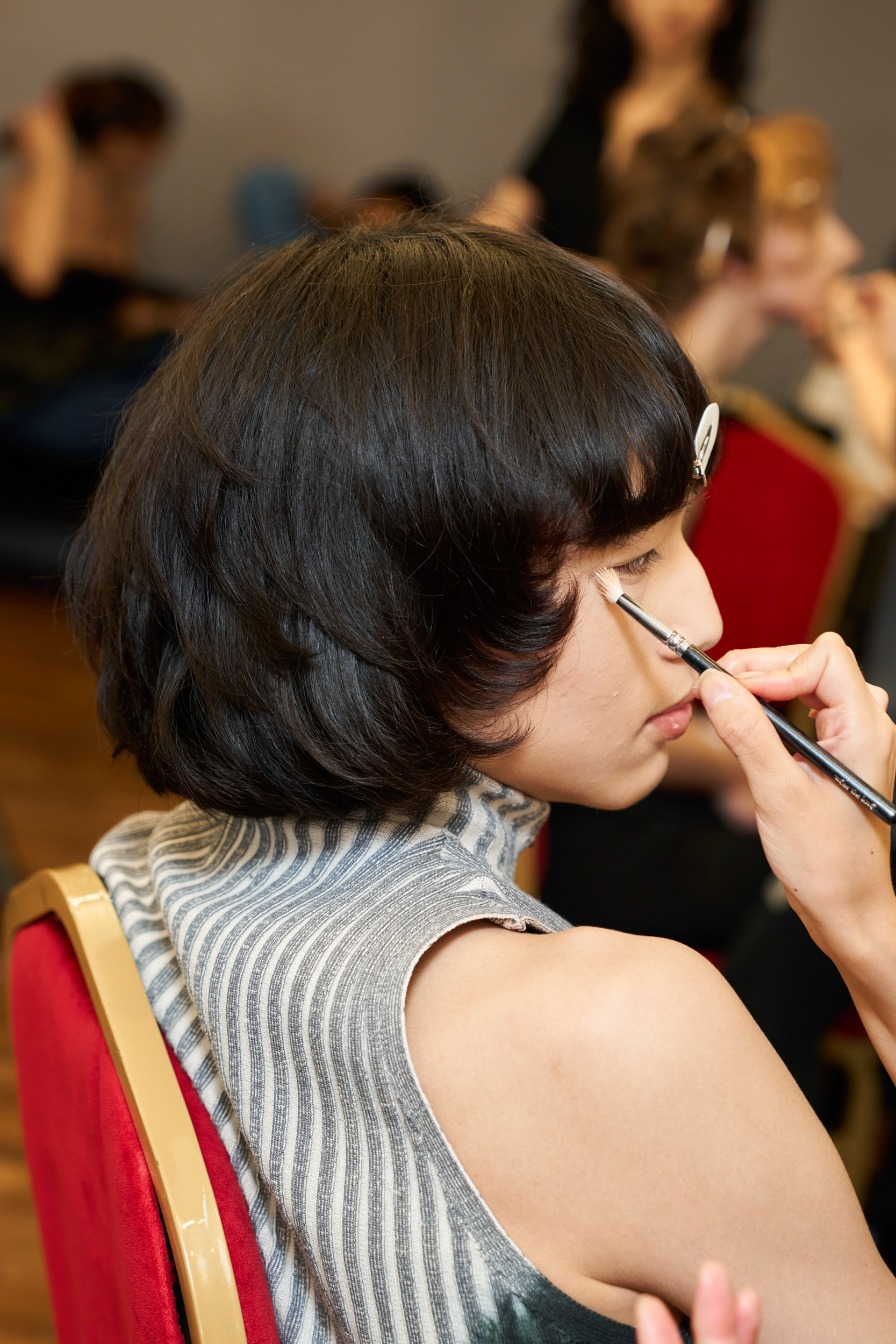 Maison Mihara Yasuhiro  Spring 2025 Men's Fashion Show Backstage