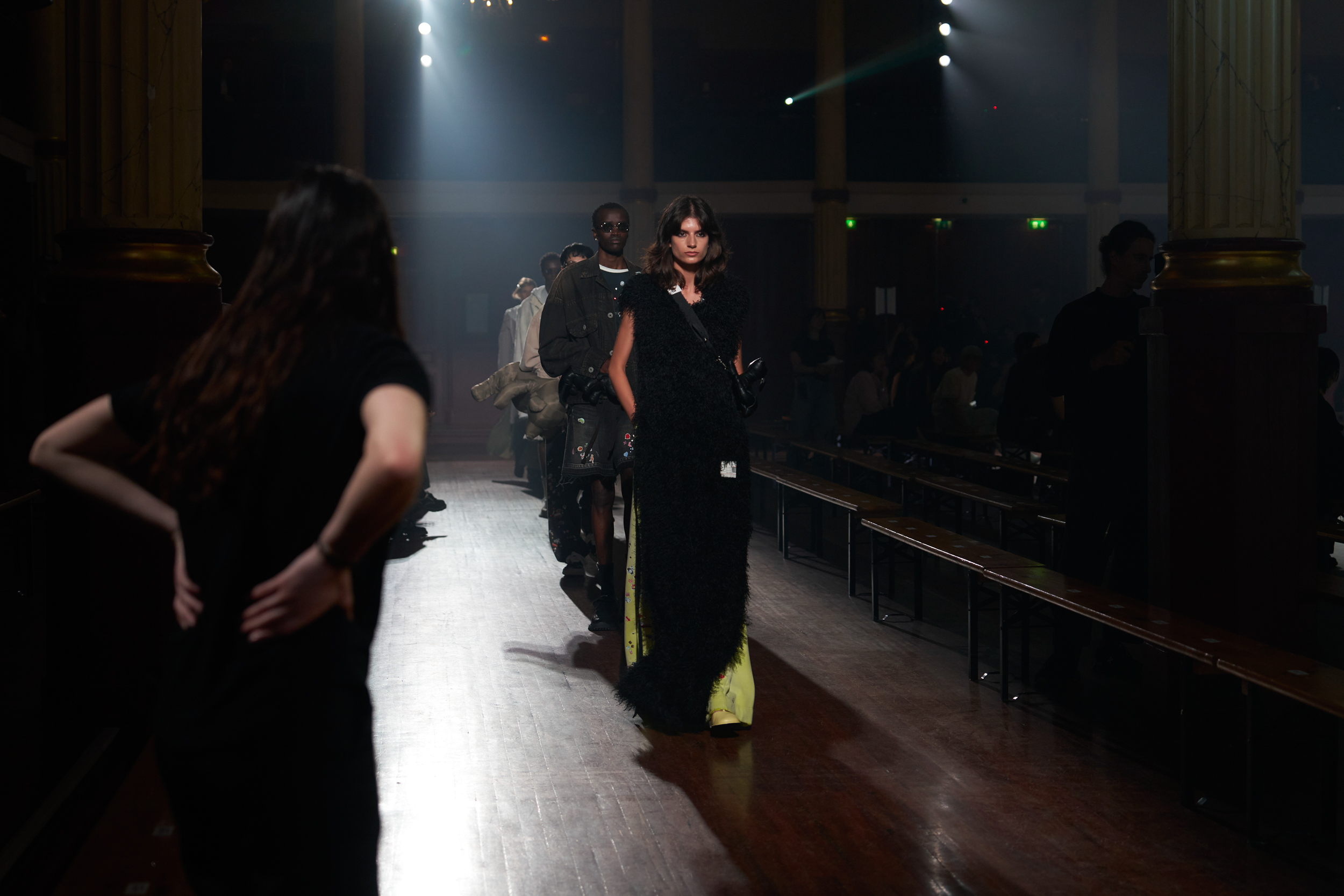 Maison Mihara Yasuhiro  Spring 2025 Men's Fashion Show Backstage