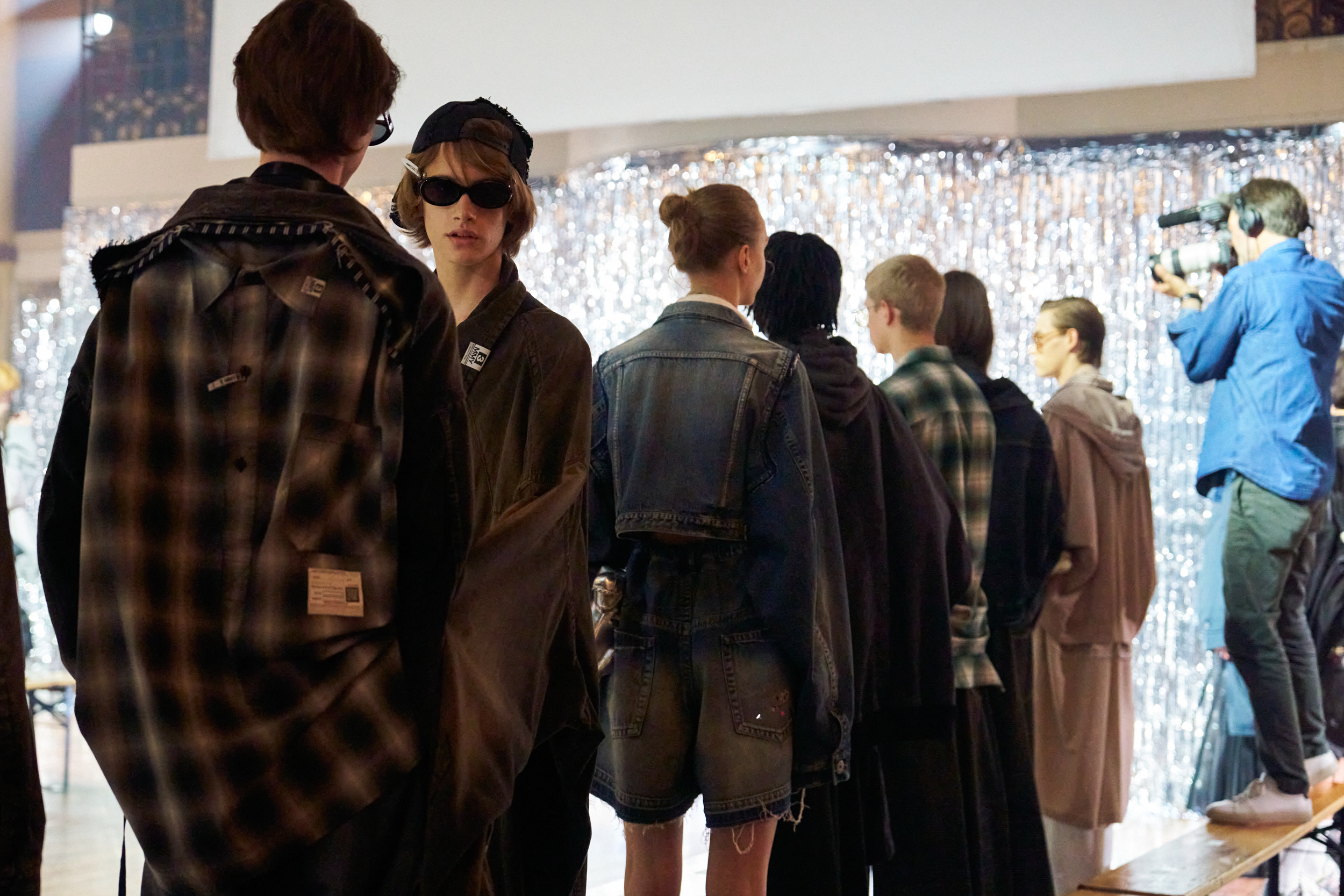 Maison Mihara Yasuhiro  Spring 2025 Men's Fashion Show Backstage