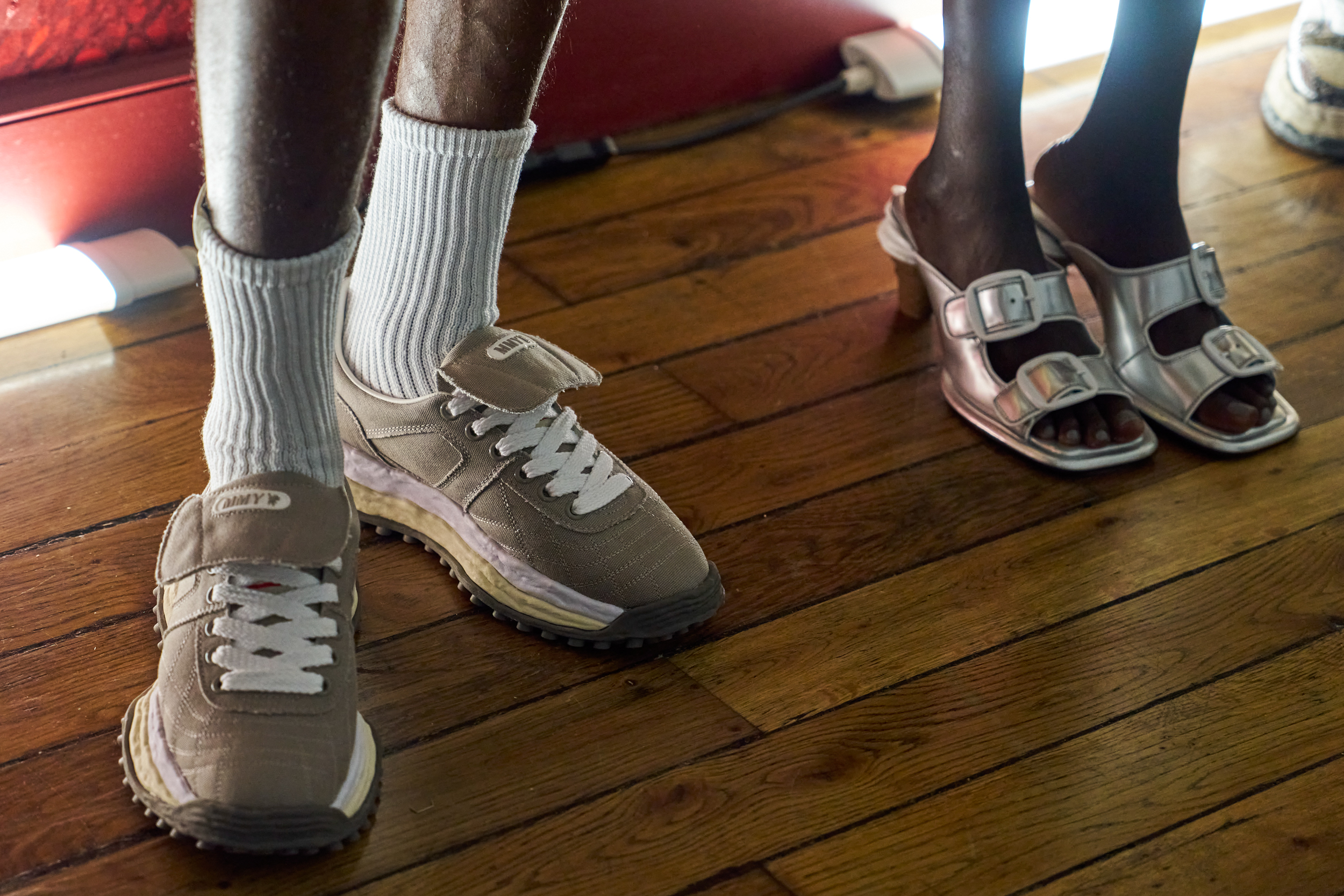 Maison Mihara Yasuhiro  Spring 2025 Men's Fashion Show Backstage