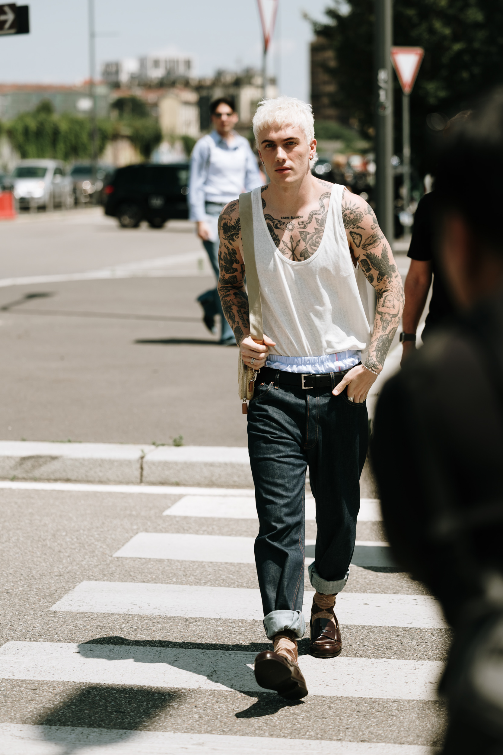 Milan Men's Street Style Spring 2025 Shows