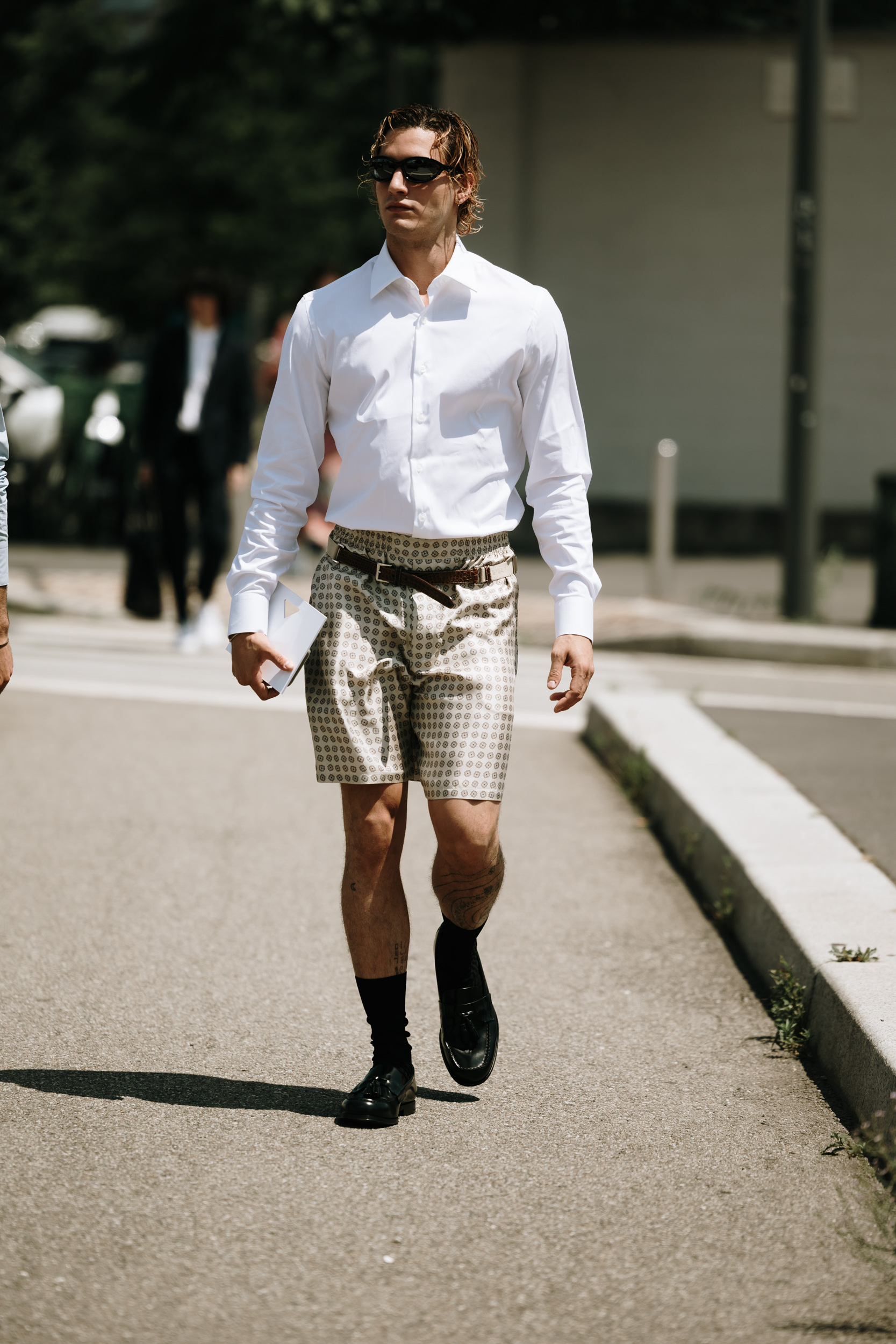 Milan Men's Street Style Spring 2025 Shows