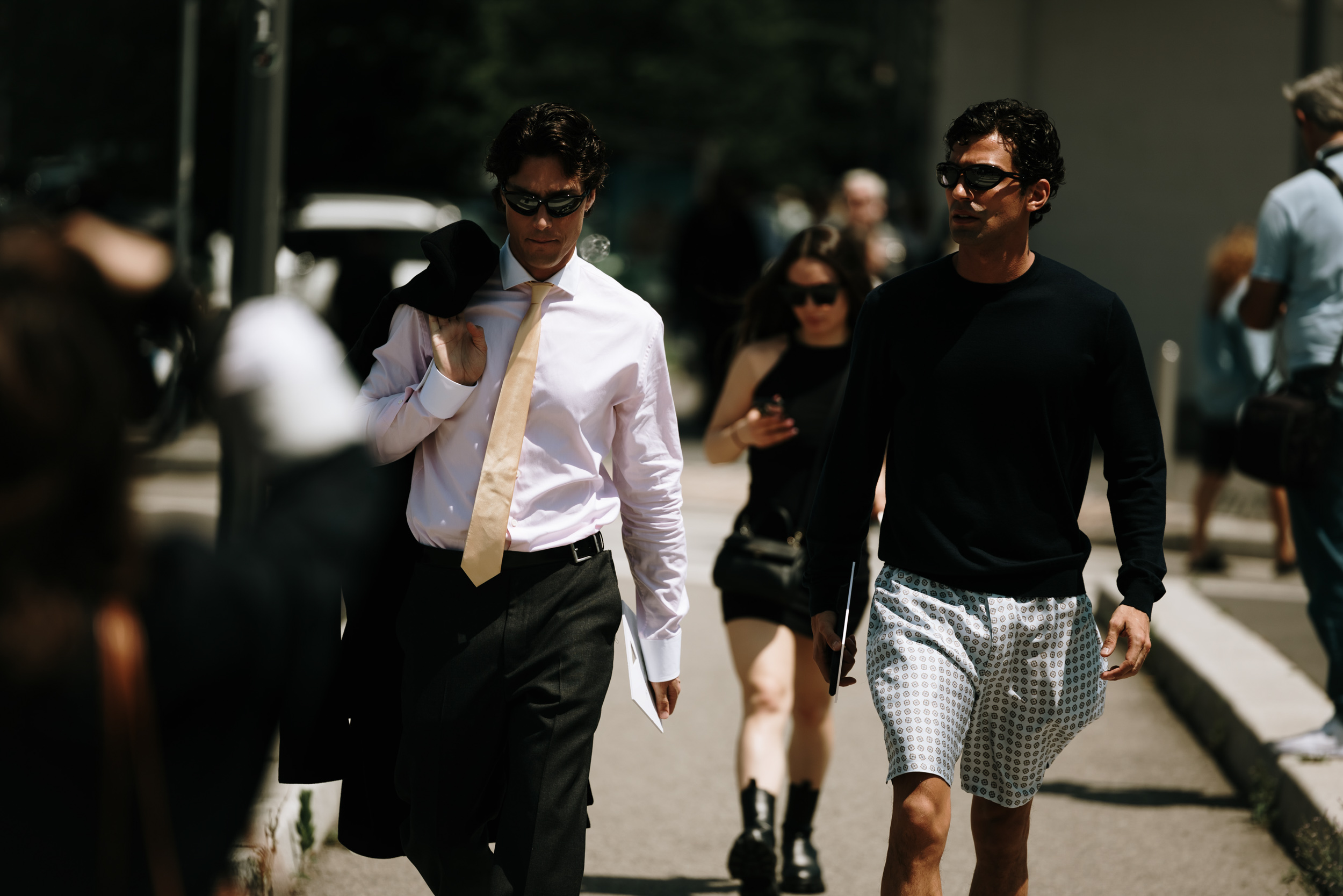 Milan Men's Street Style Spring 2025 Shows