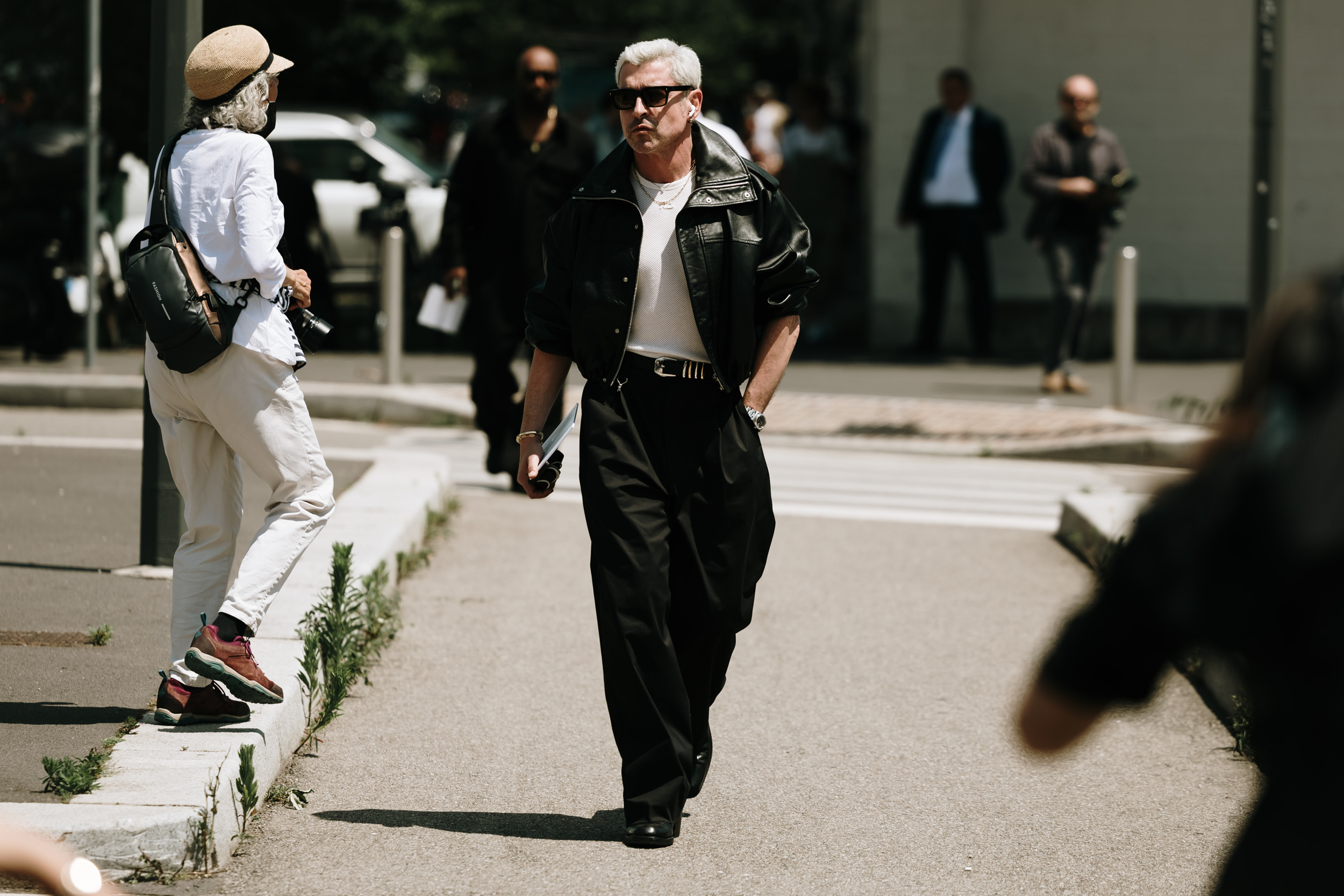 Milan Men's Street Style Spring 2025 Shows