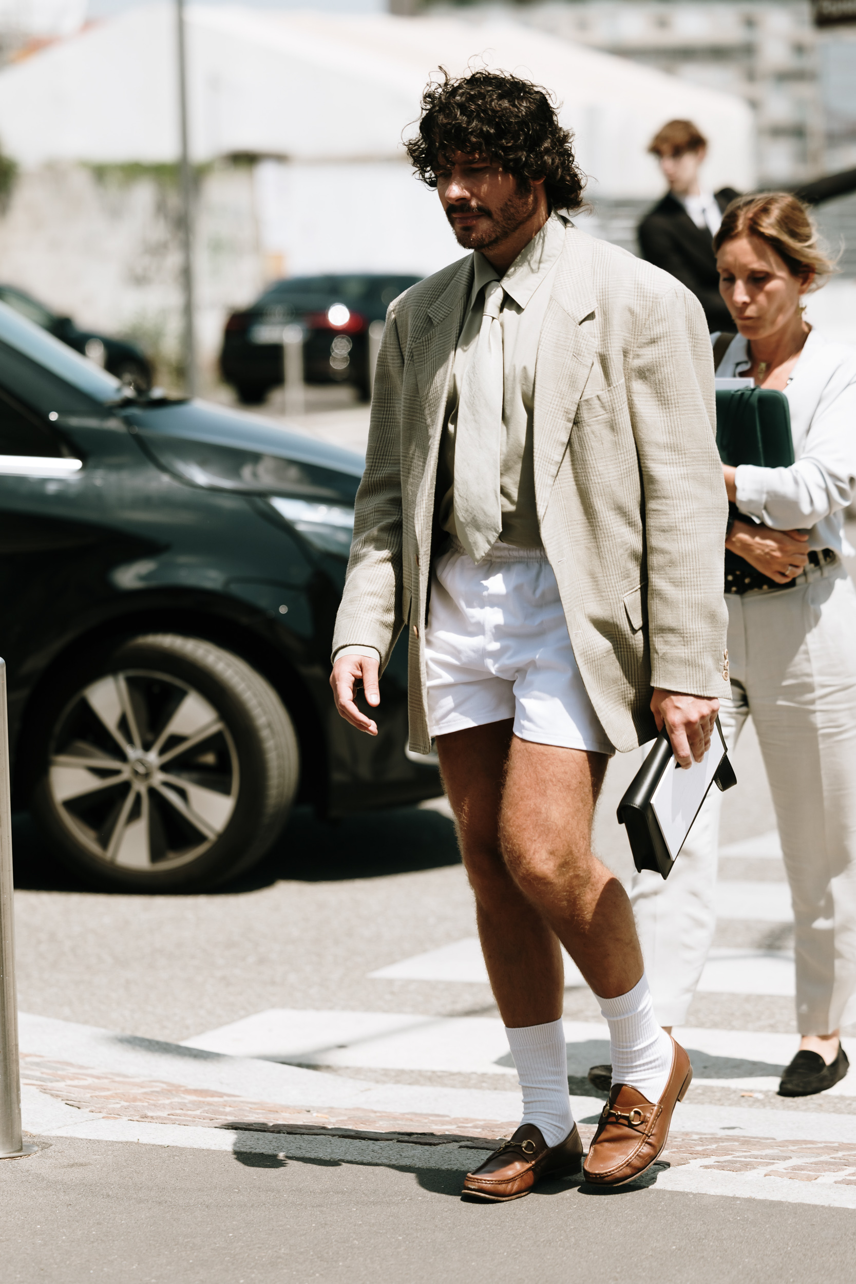 Milan Men's Street Style Spring 2025 Shows