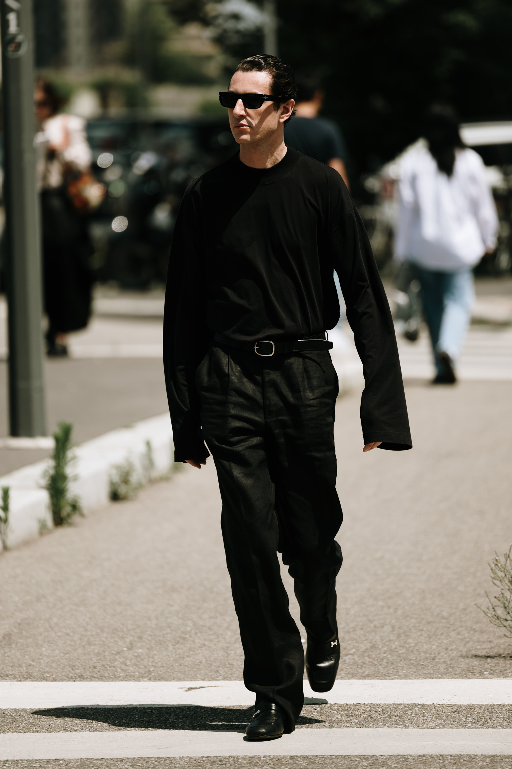 Milan Men's Street Style Spring 2025 Shows