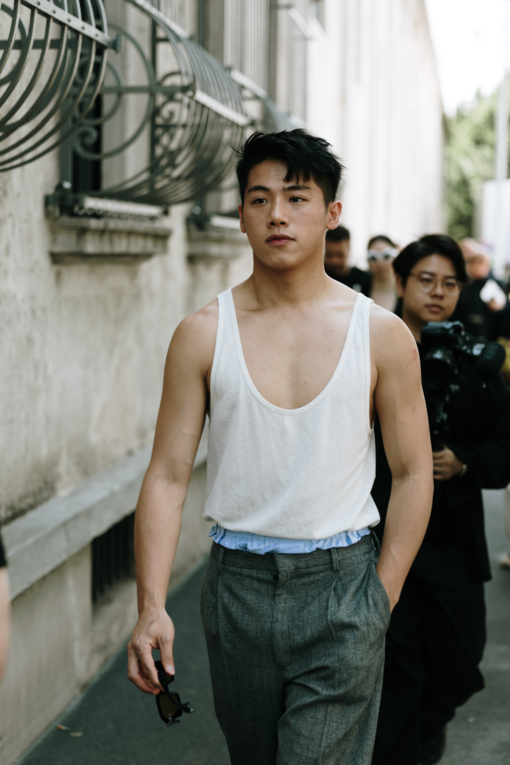 Milan Men's Street Style Spring 2025 Shows