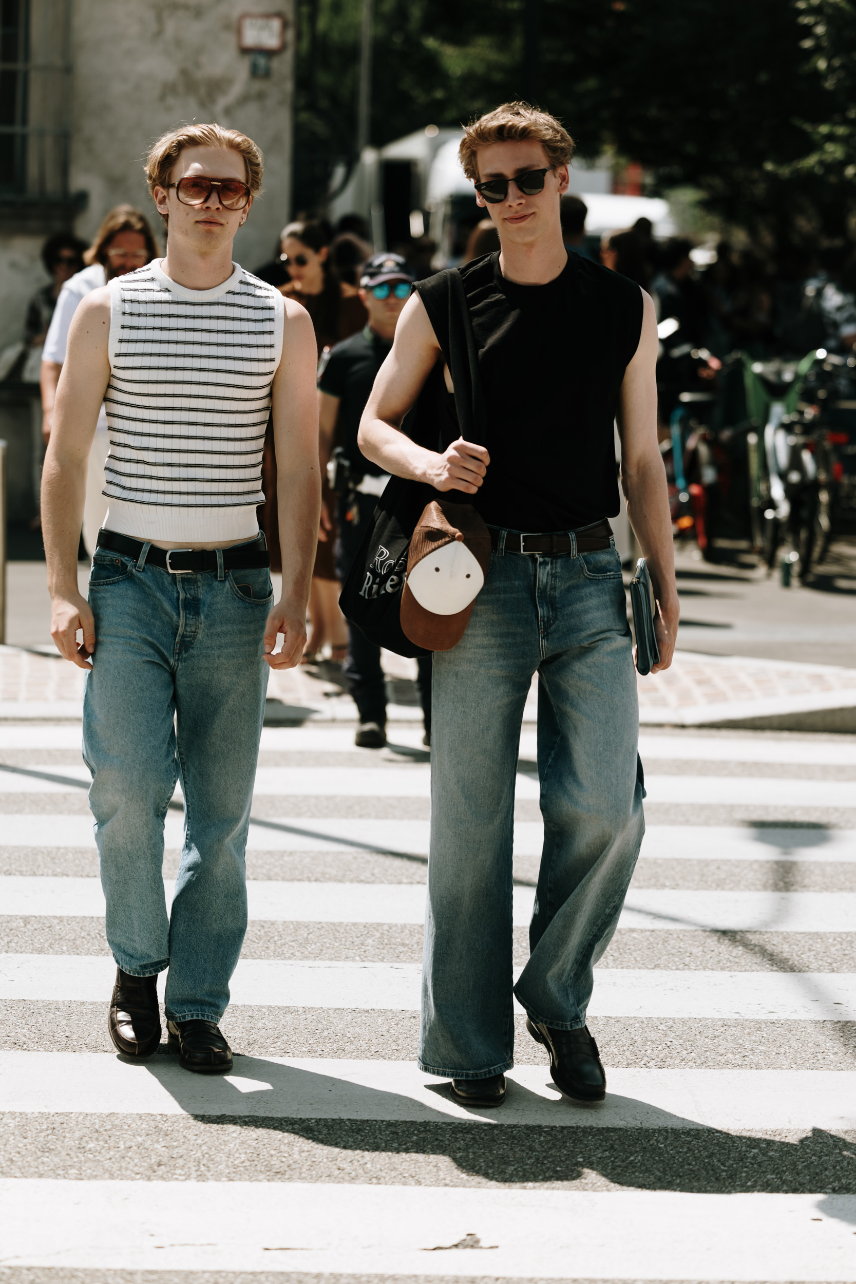 Milan Men's Street Style Spring 2025 Shows