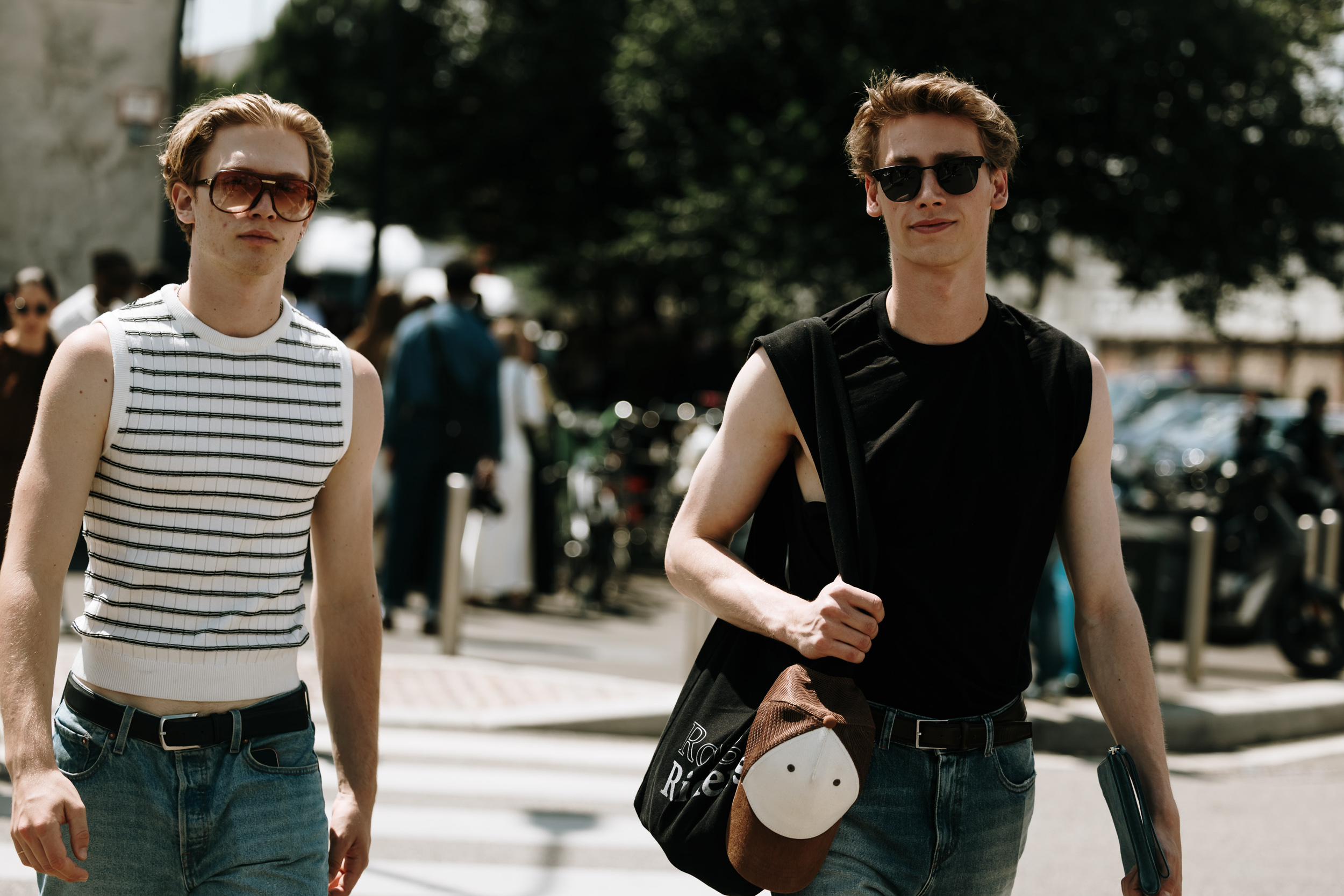 Milan Men's Street Style Spring 2025 Shows