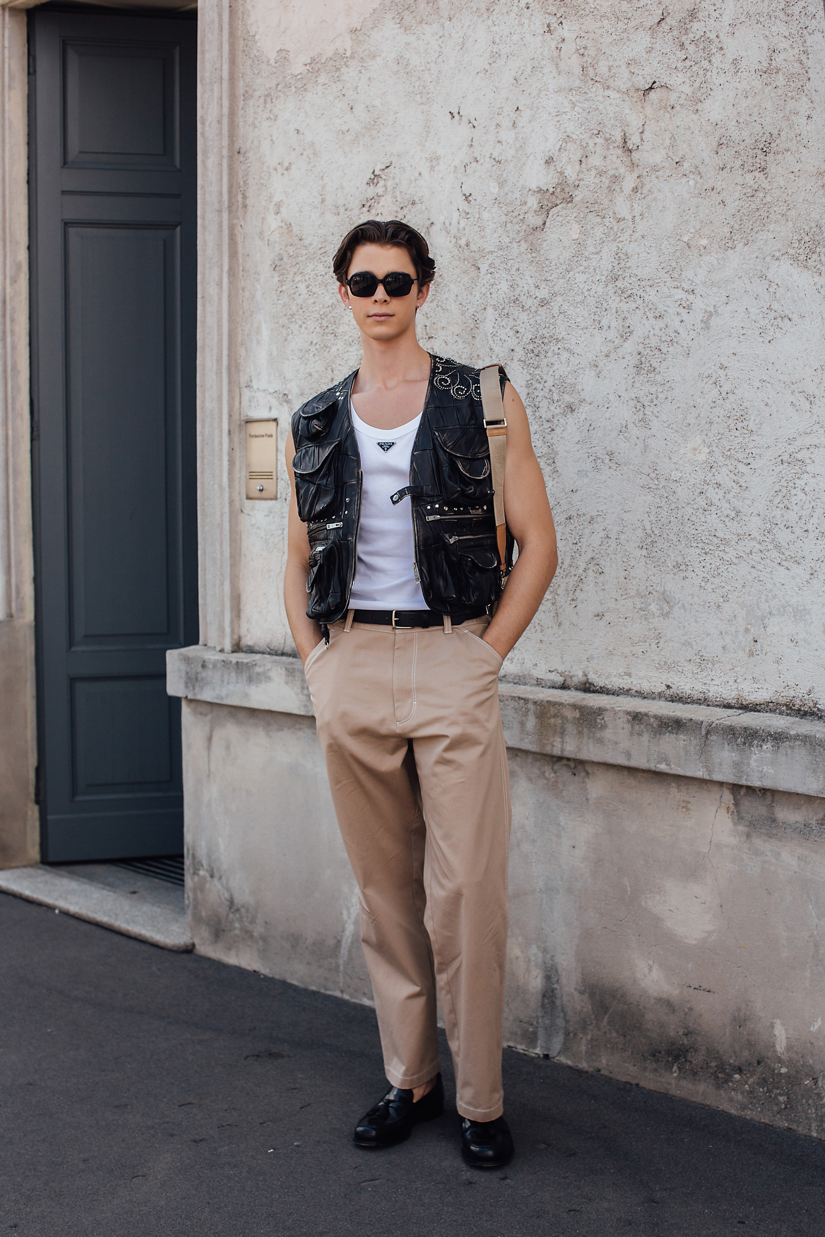 Milan Men's Street Style Spring 2025 Shows