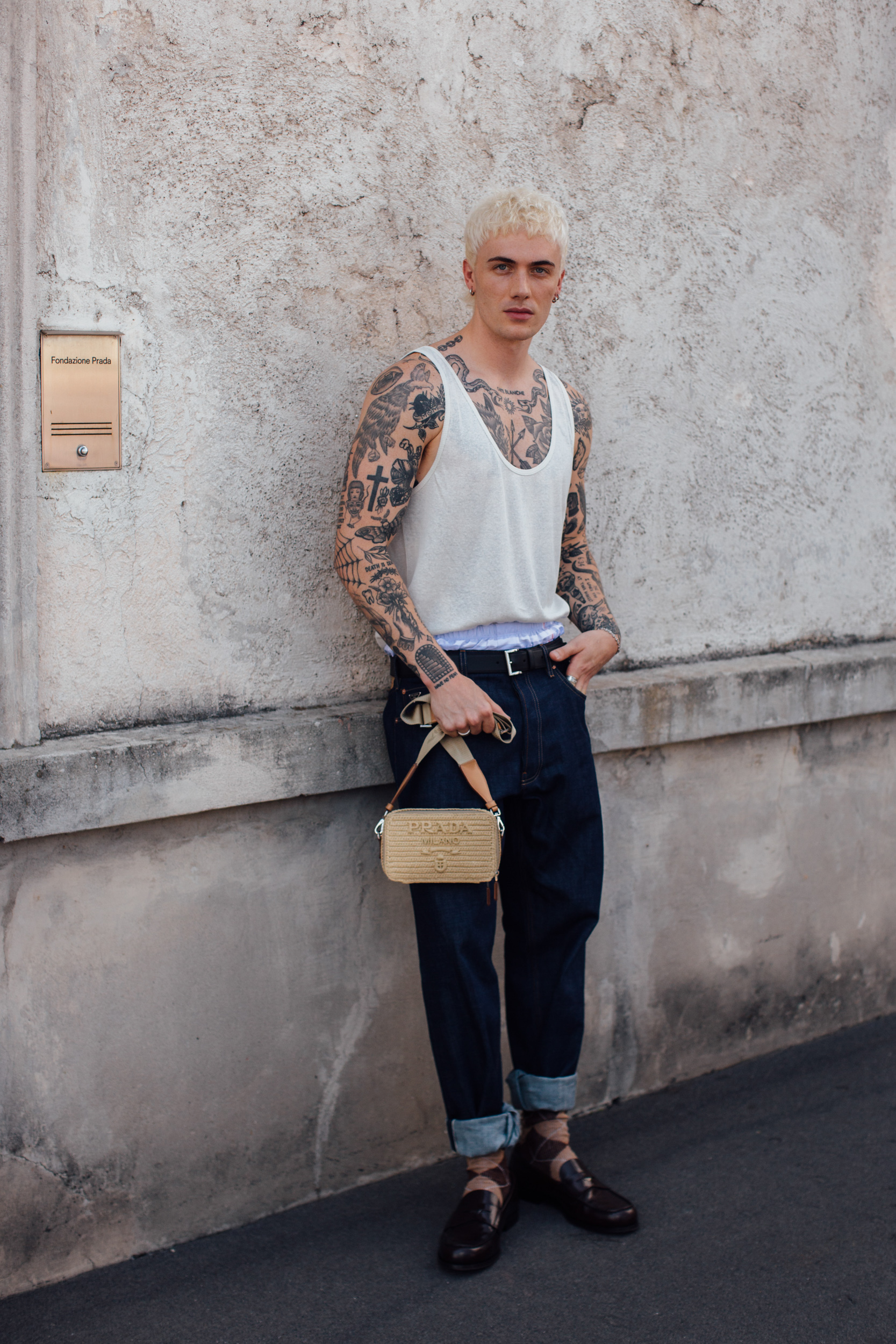 Milan Men's Street Style Spring 2025 Shows