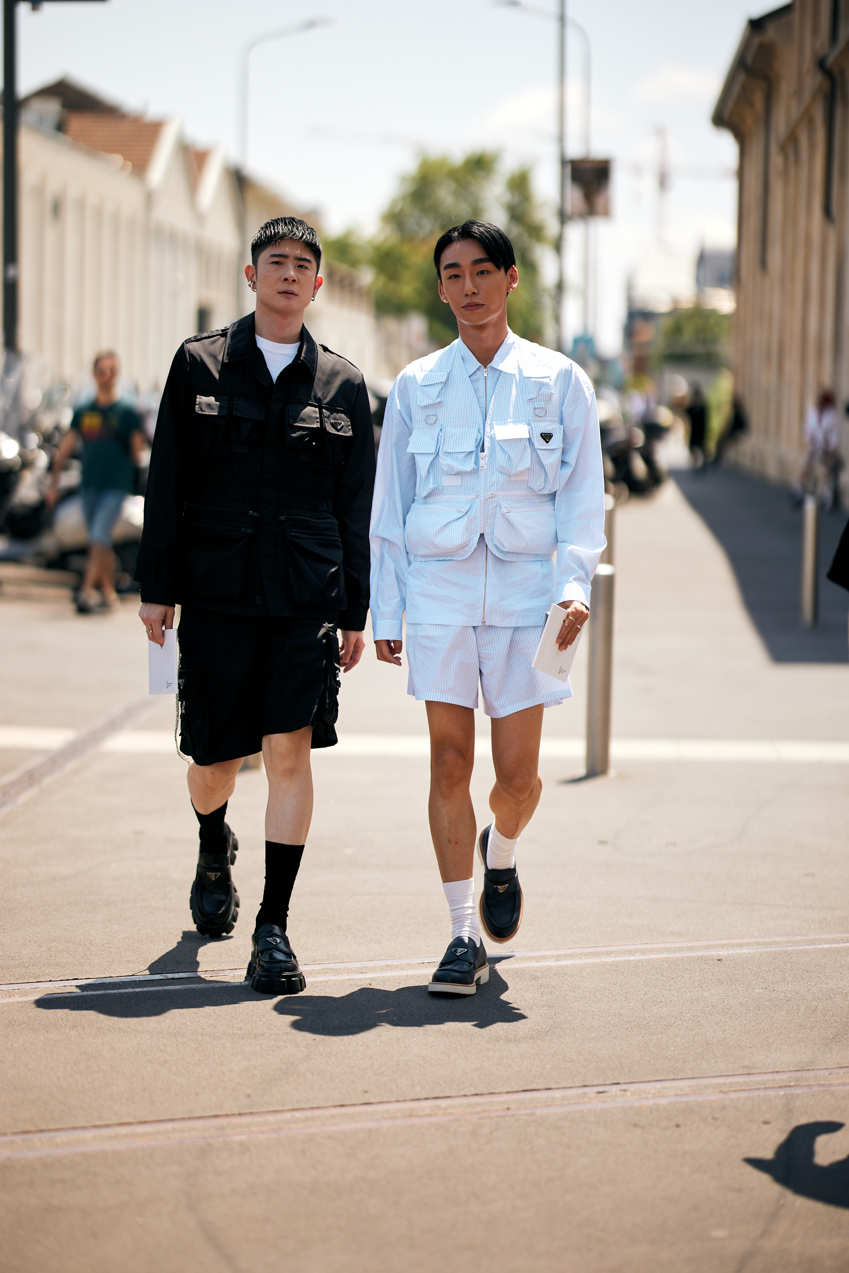 Milan Men's Street Style Spring 2025 Shows