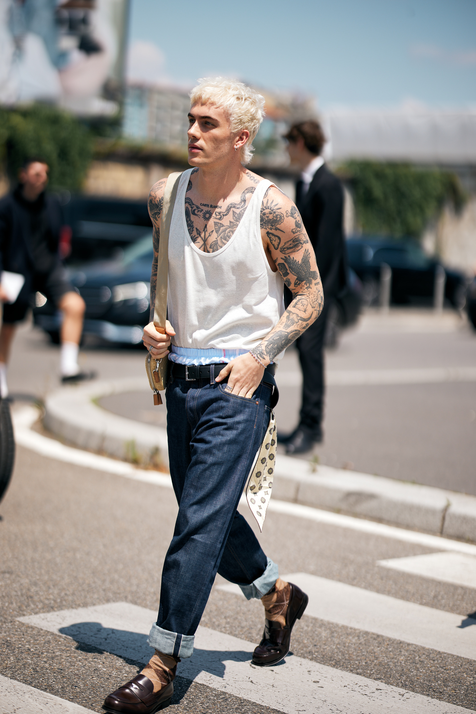 Milan Men's Street Style Spring 2025 Shows