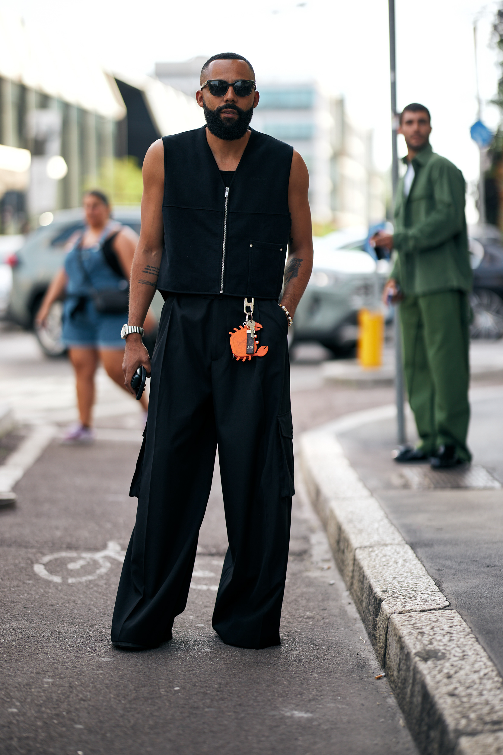 Milan Men's Street Style Spring 2025 Shows