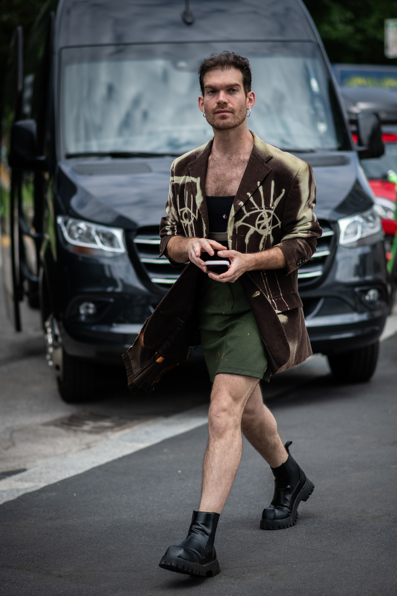 Milan Men's Street Style Spring 2025 Shows