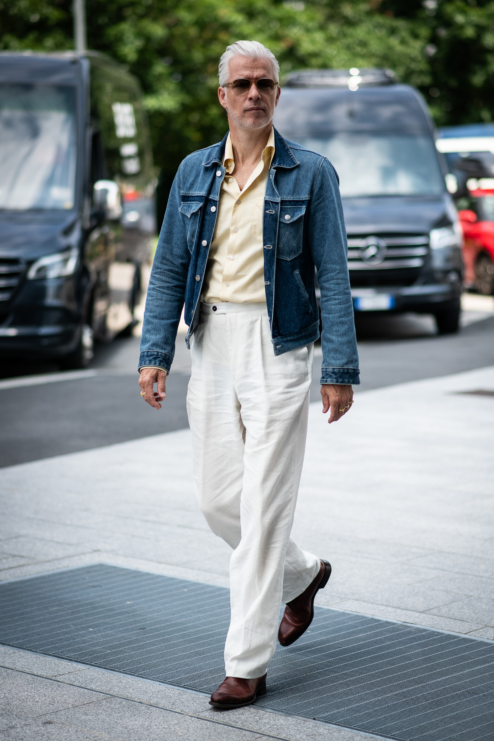 Milan Men's Street Style Spring 2025 Shows