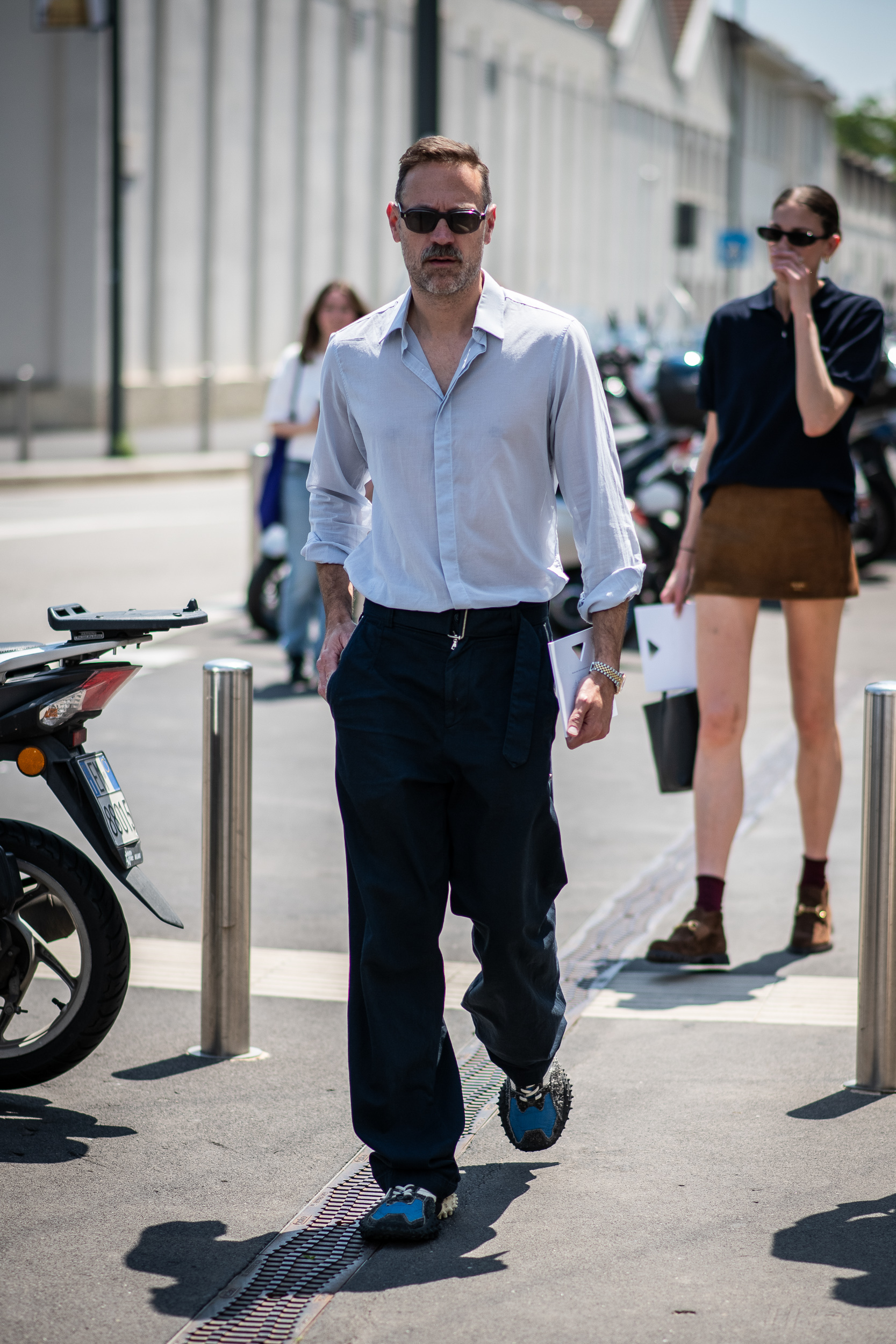 Milan Men's Street Style Spring 2025 Shows