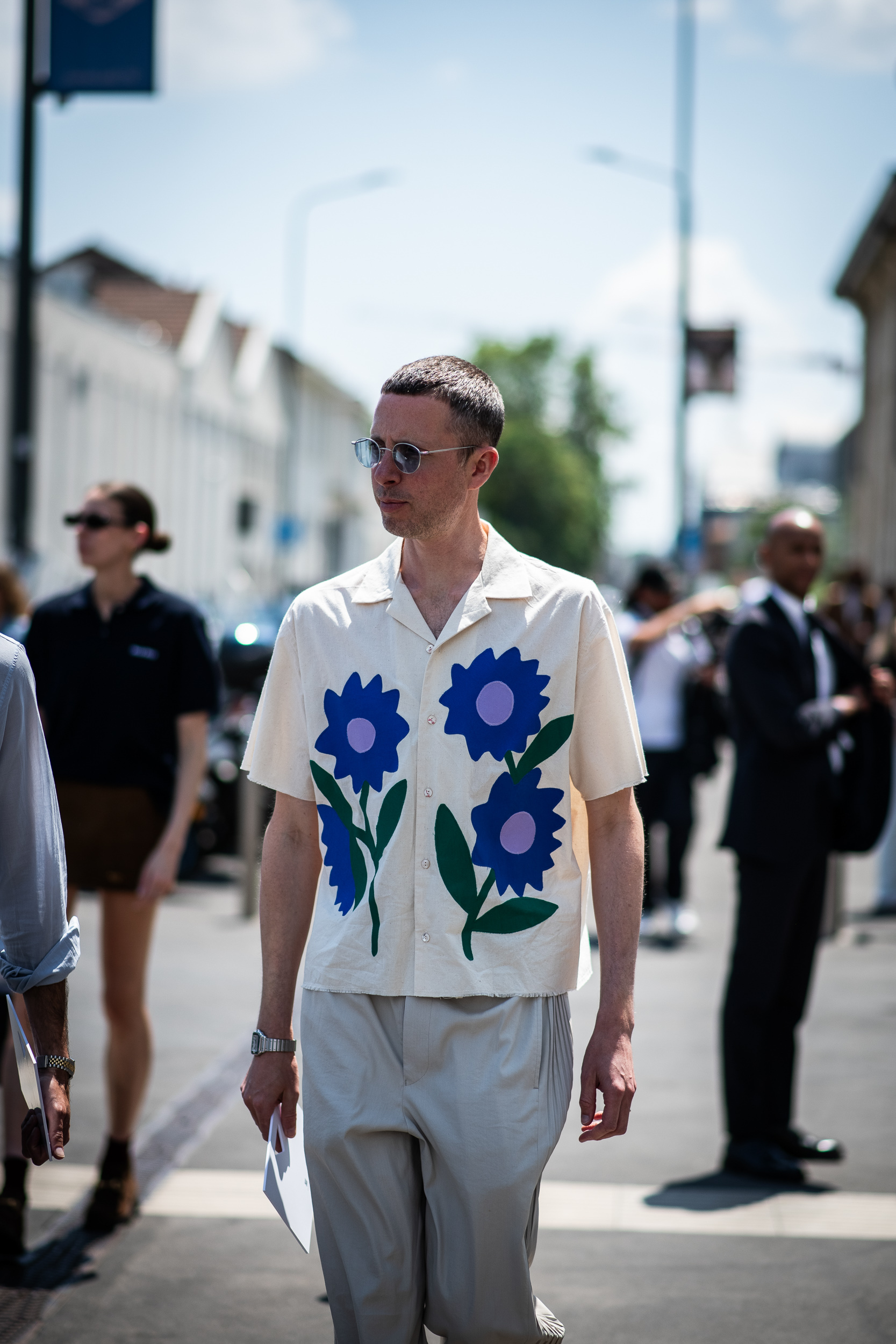 Milan Men's Street Style Spring 2025 Shows