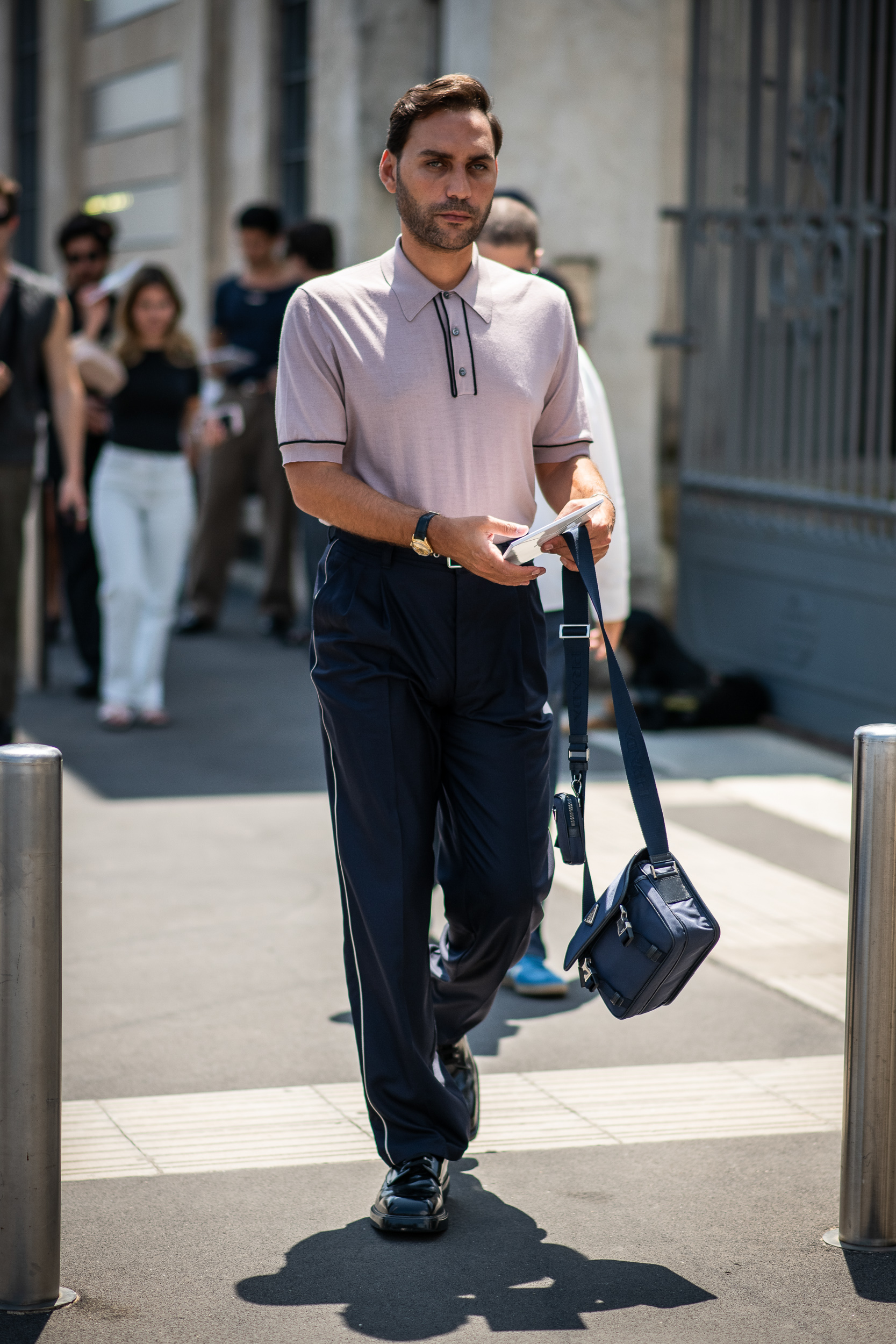 Milan Men's Street Style Spring 2025 Shows