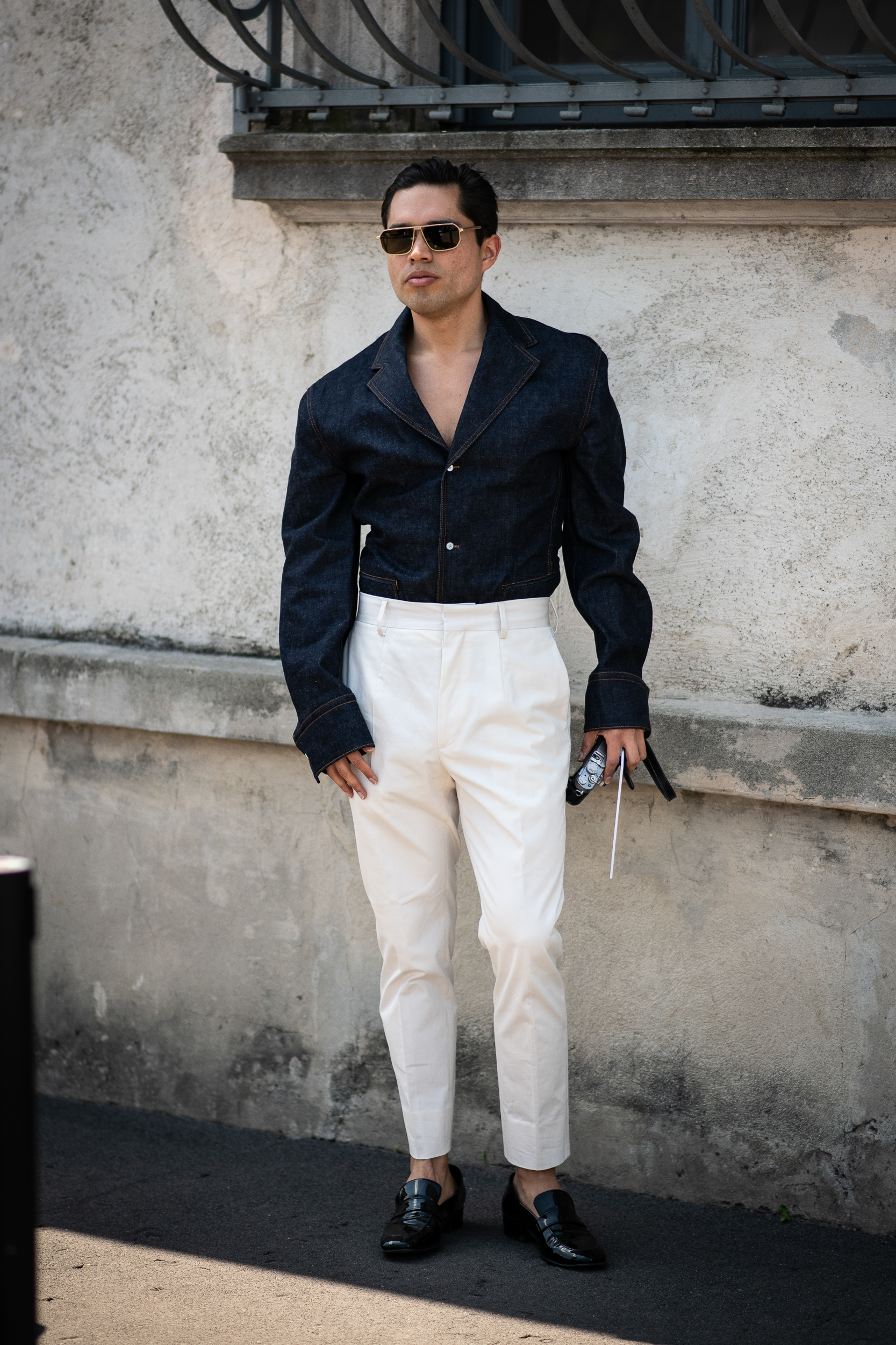 Milan Men's Street Style Spring 2025 Shows