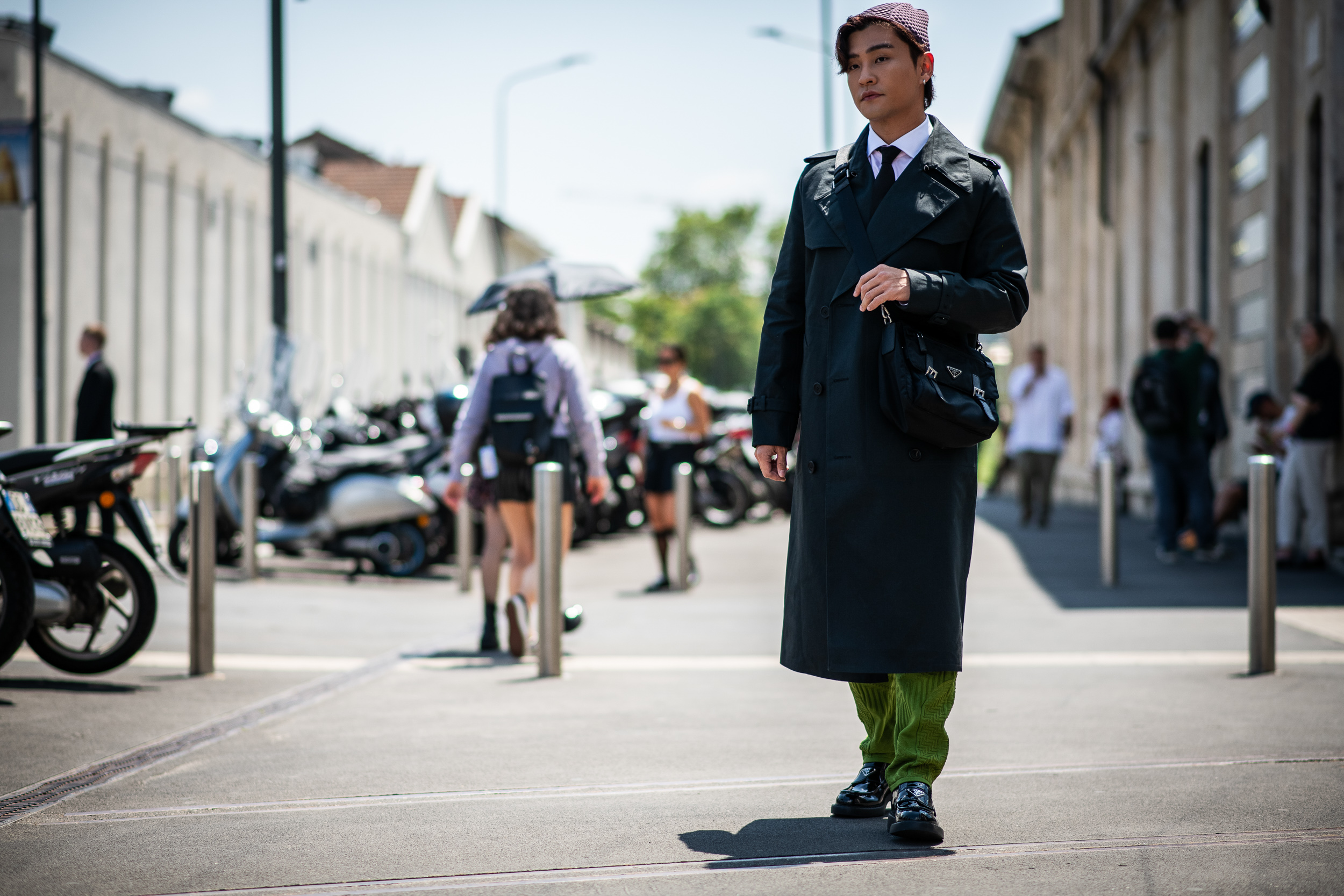 Milan Men's Street Style Spring 2025 Shows