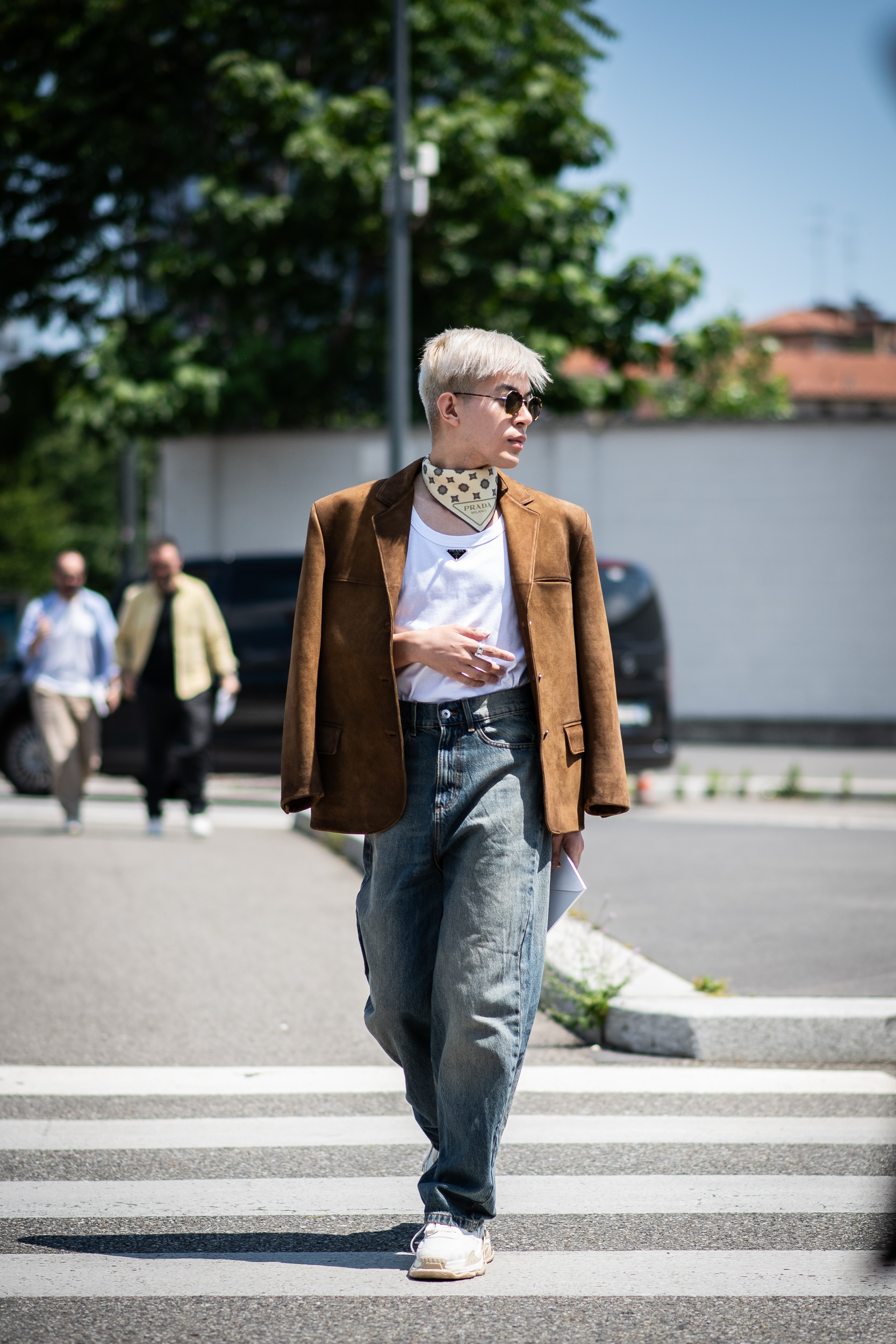 Milan Men's Street Style Spring 2025 Shows